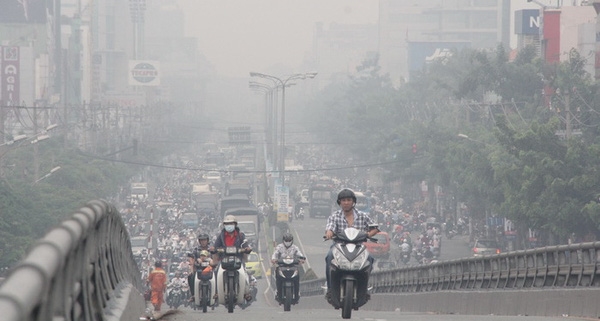 Ô nhiễm không khí từ hoạt động giao thông