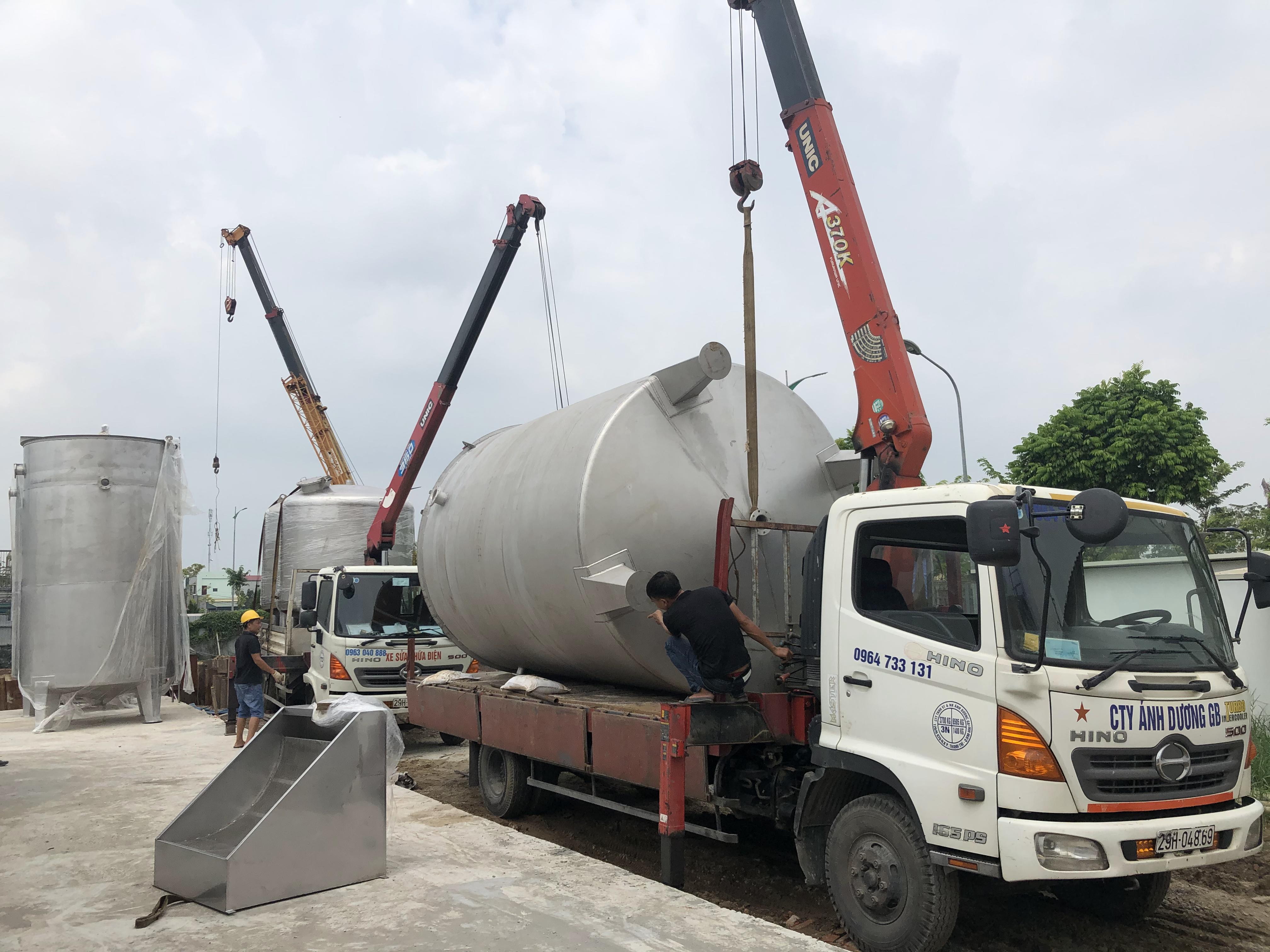  Bồn Lọc INOX Dùng Trong Lọc Nước