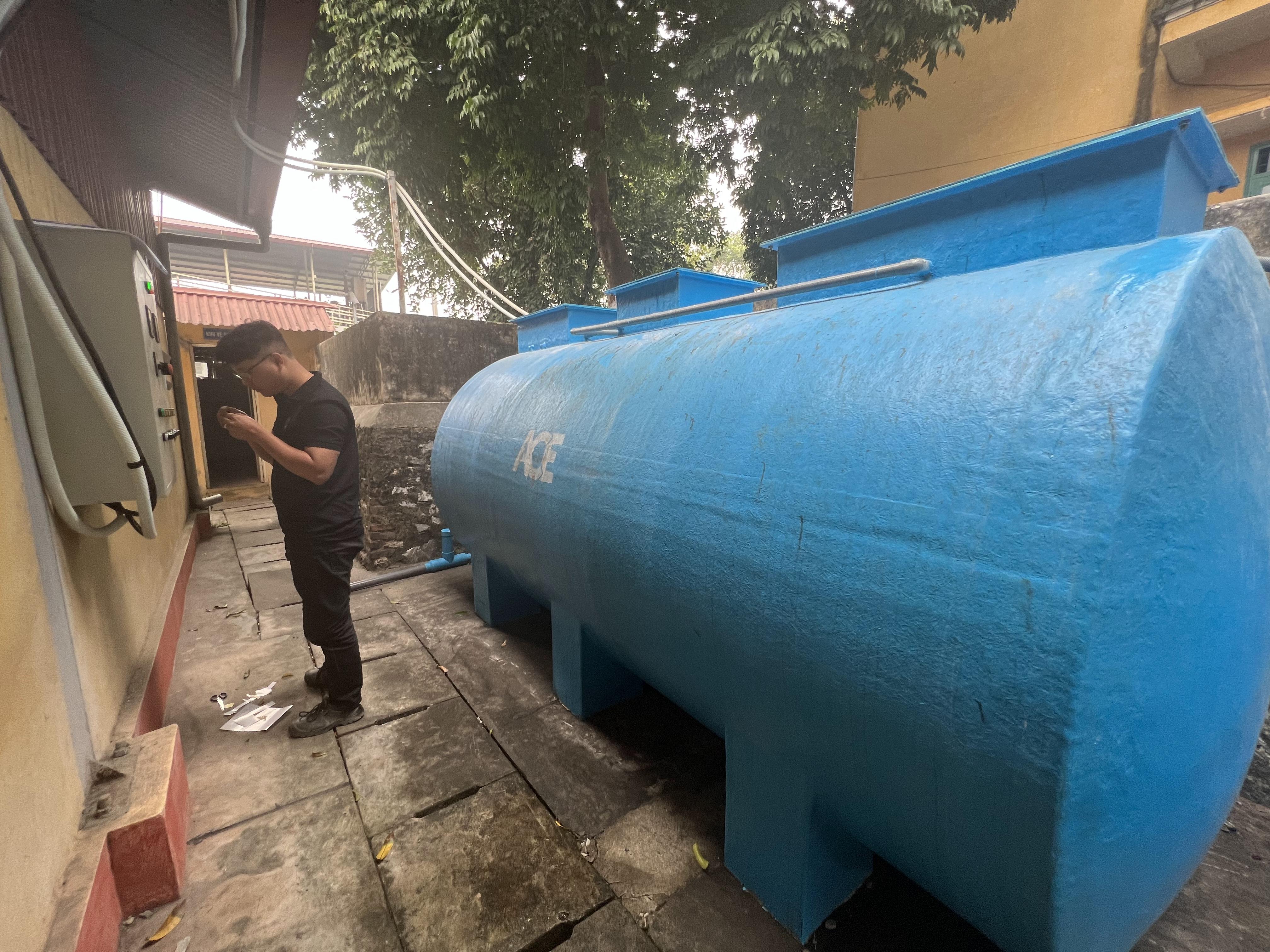 Module Composite Xử Lý Nước Thải Sinh Hoạt 10m3/Ngày.đêm