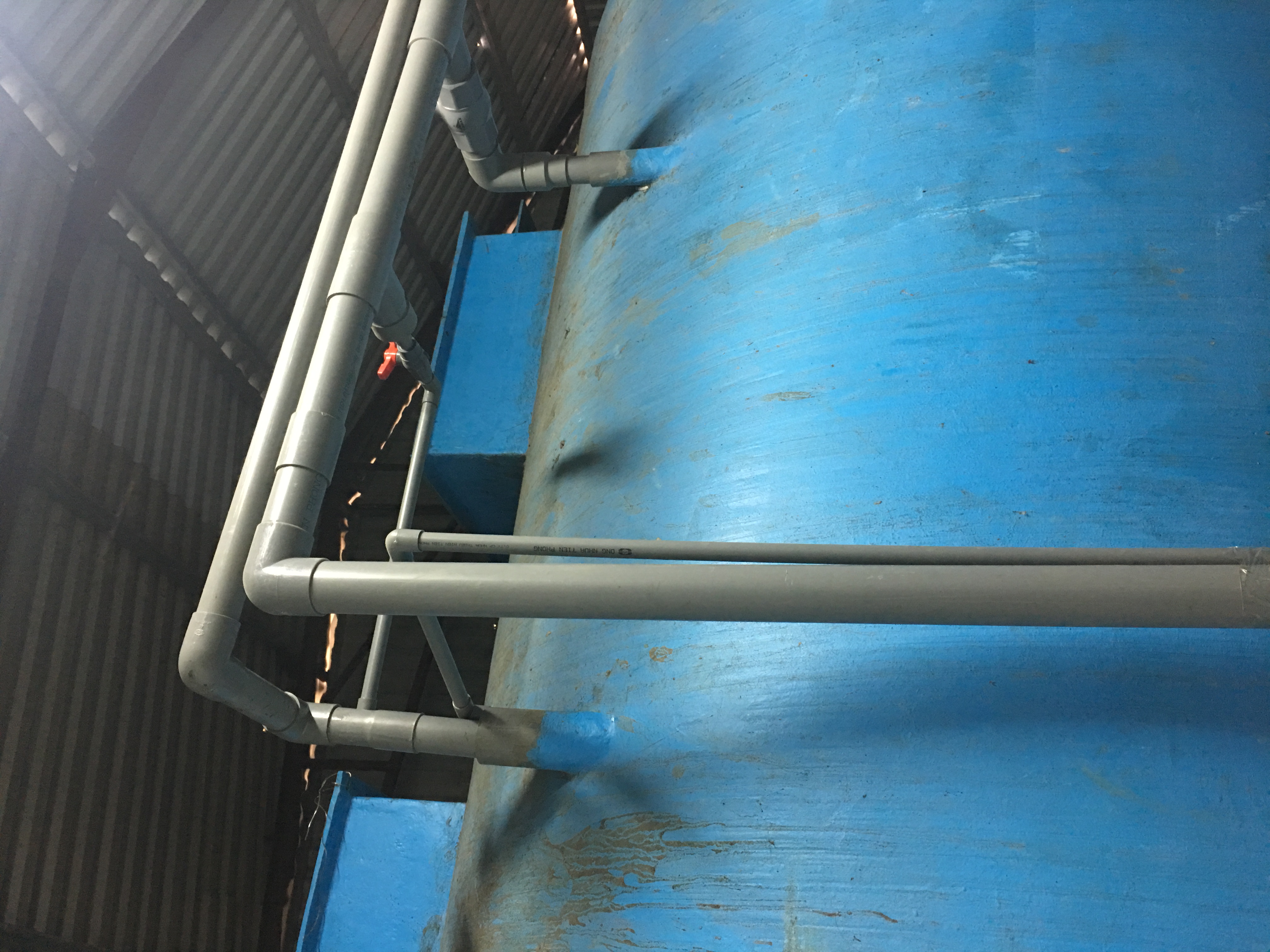  Bồn Composite Hệ Thống Xử Lý Nước Thải Chế Biến Thực Phẩm Công Suất 20 M3/Ngày.Đêm