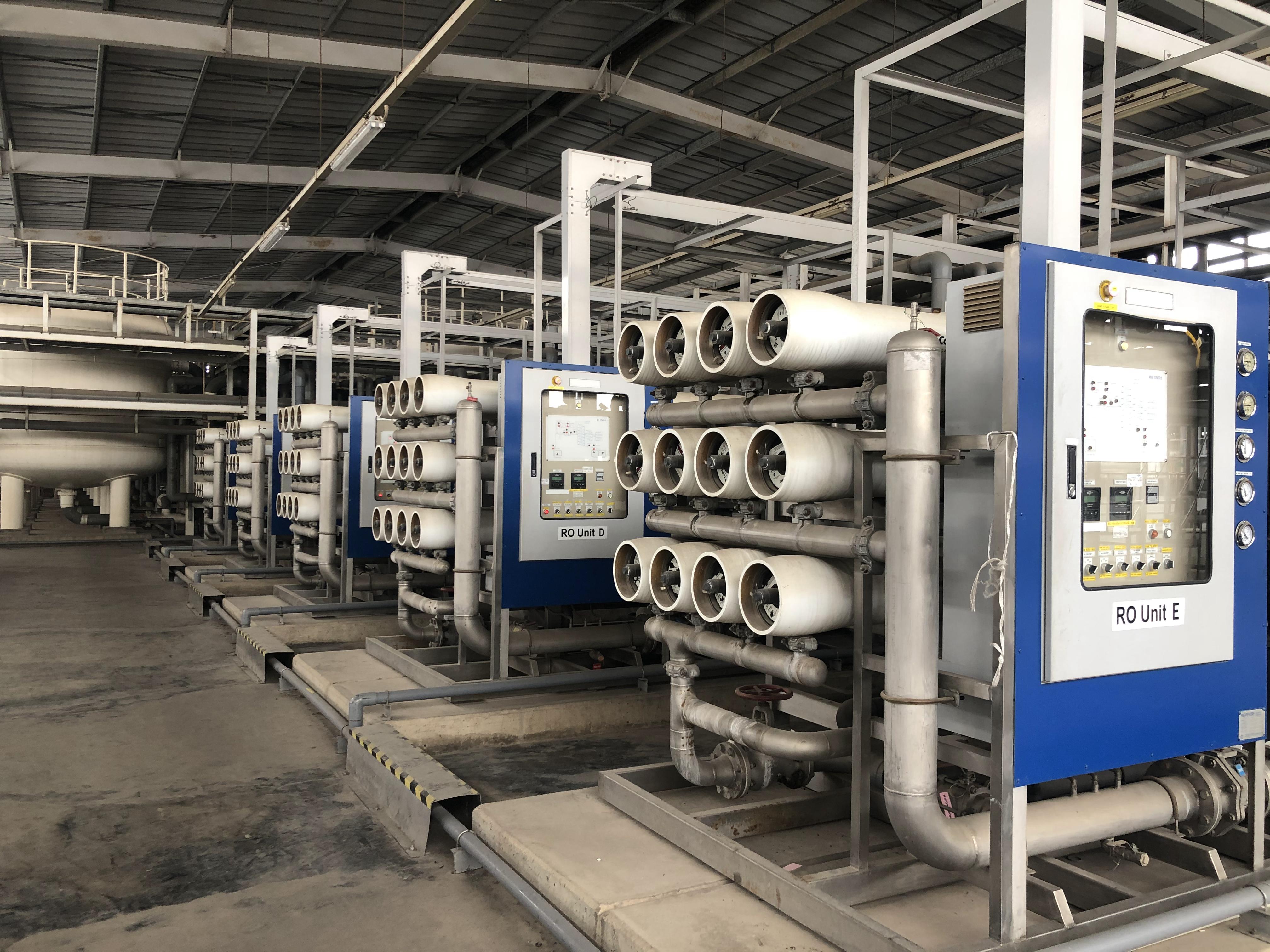 Hệ Thống Nước RO Nhà Máy Sản Xuất Linh Kiện Điện Tử