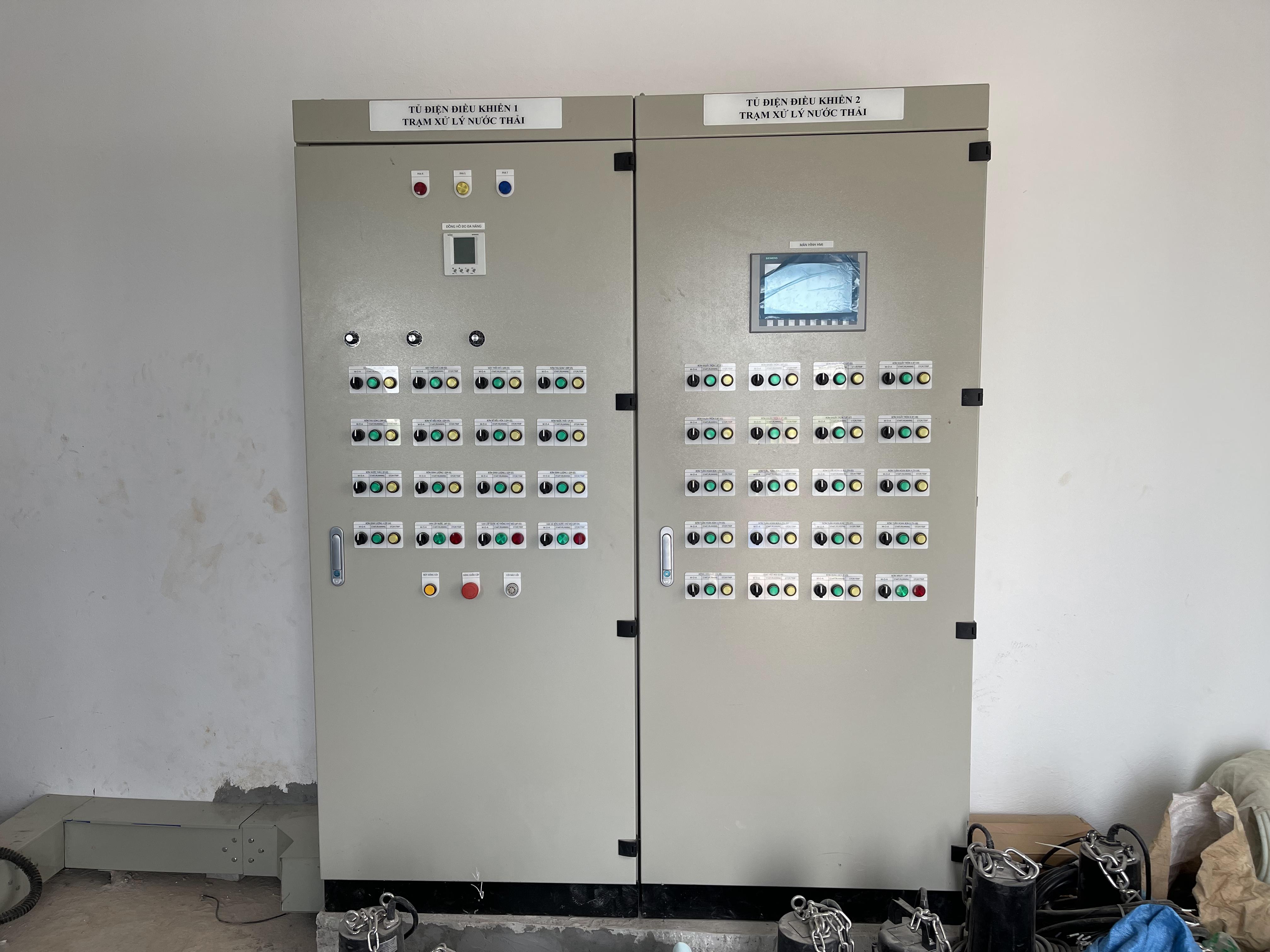 Tủ Điện Hệ Thống Xử Lý Nước Thải Nhà Máy