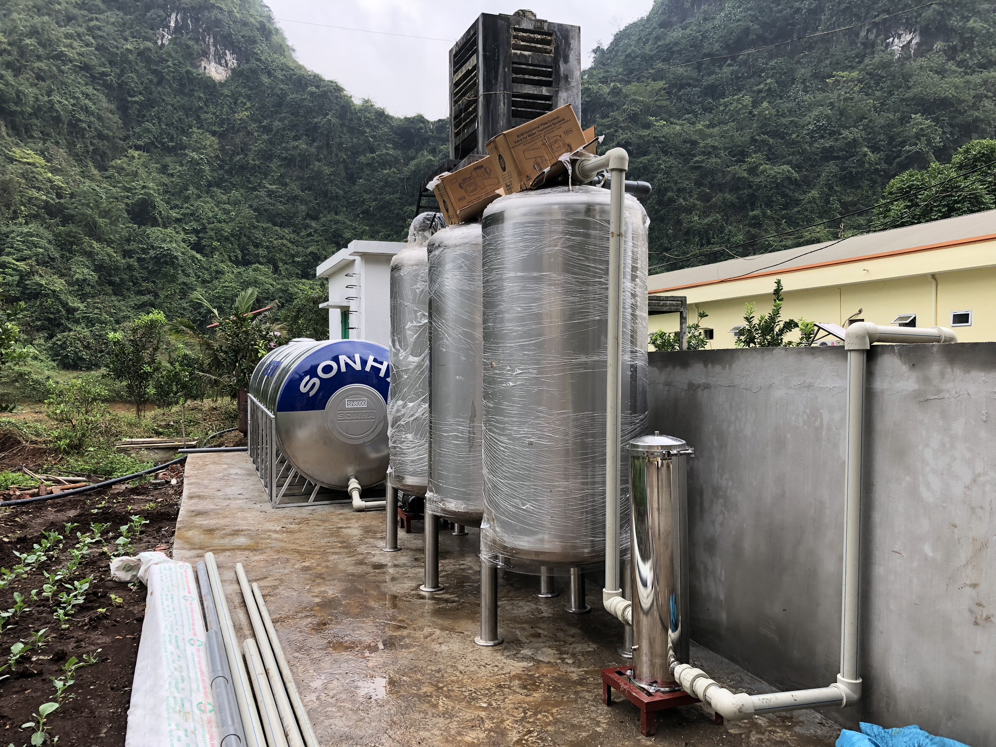 Hệ Thống Nước Cấp Quân Đội