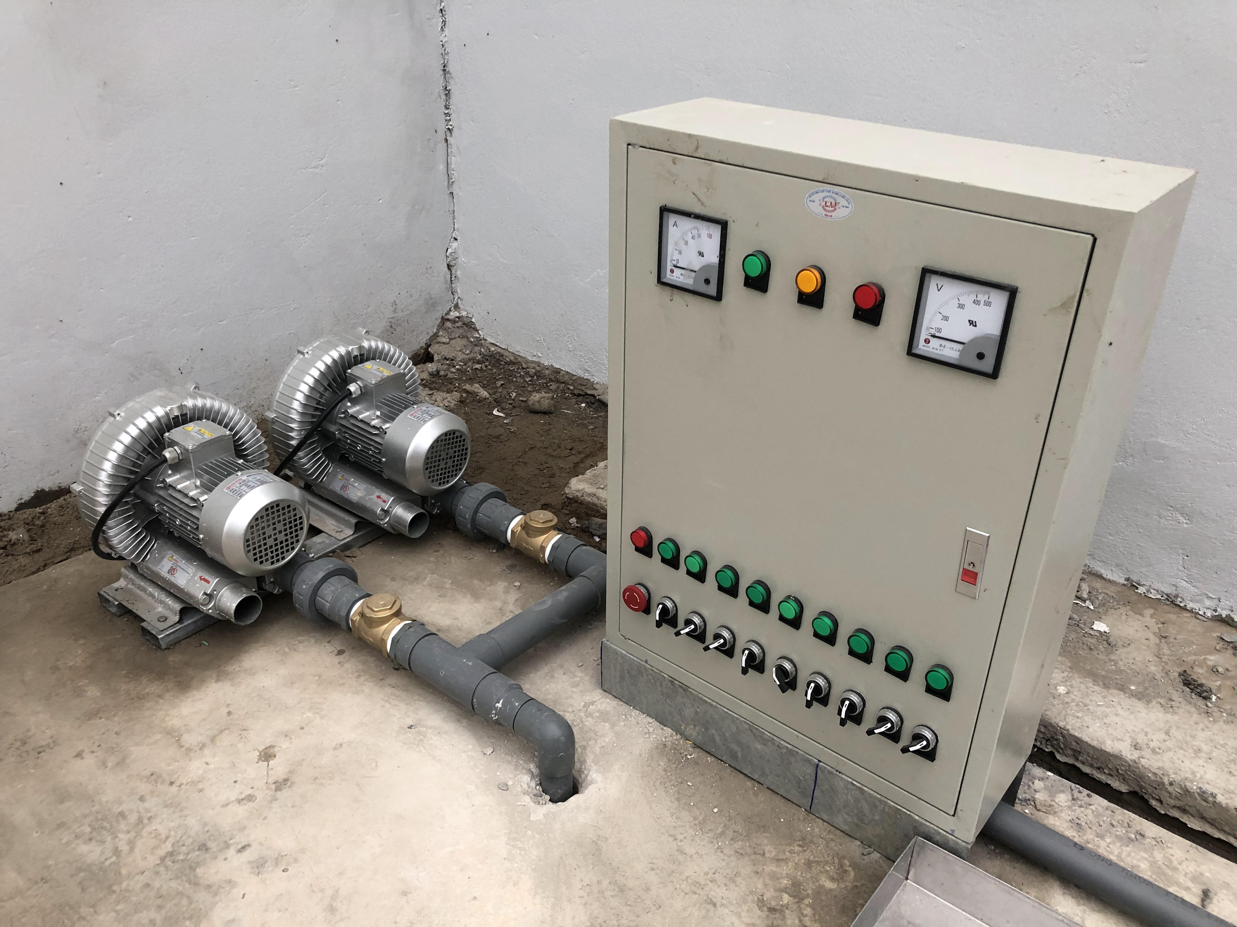  Hệ thống xử lý nước thải sinh hoạt 15m3/ ngày.đêm