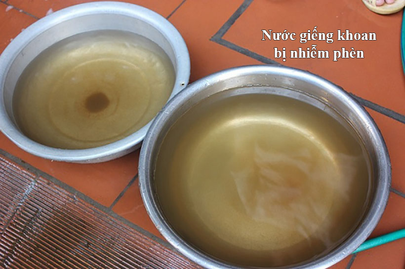 So sánh công nghệ xử lý nước giếng khoan theo cách truyền thống và không dùng hóa chất
