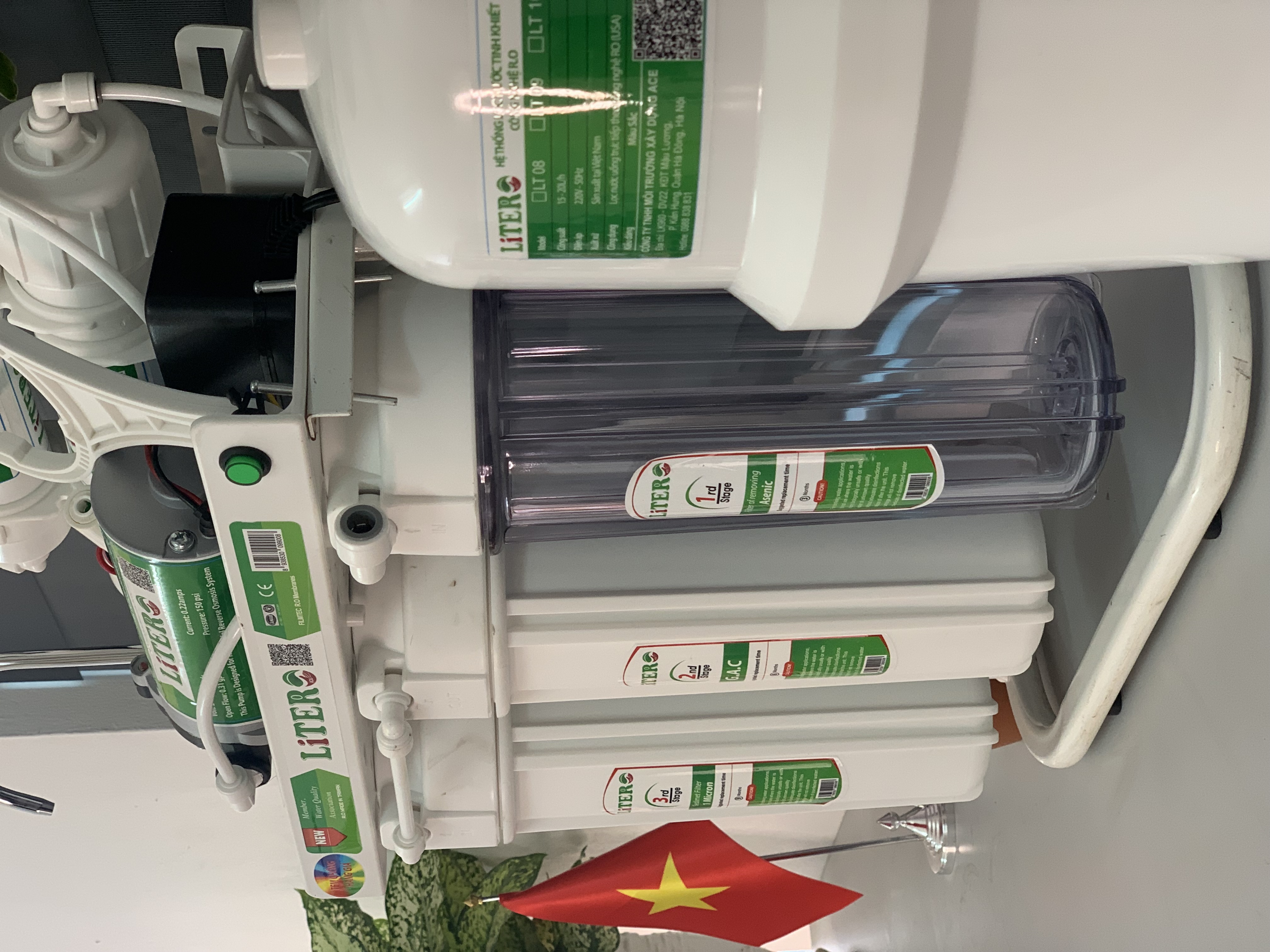 MÁY LỌC NƯỚC R.O LITERO 5 CẤP