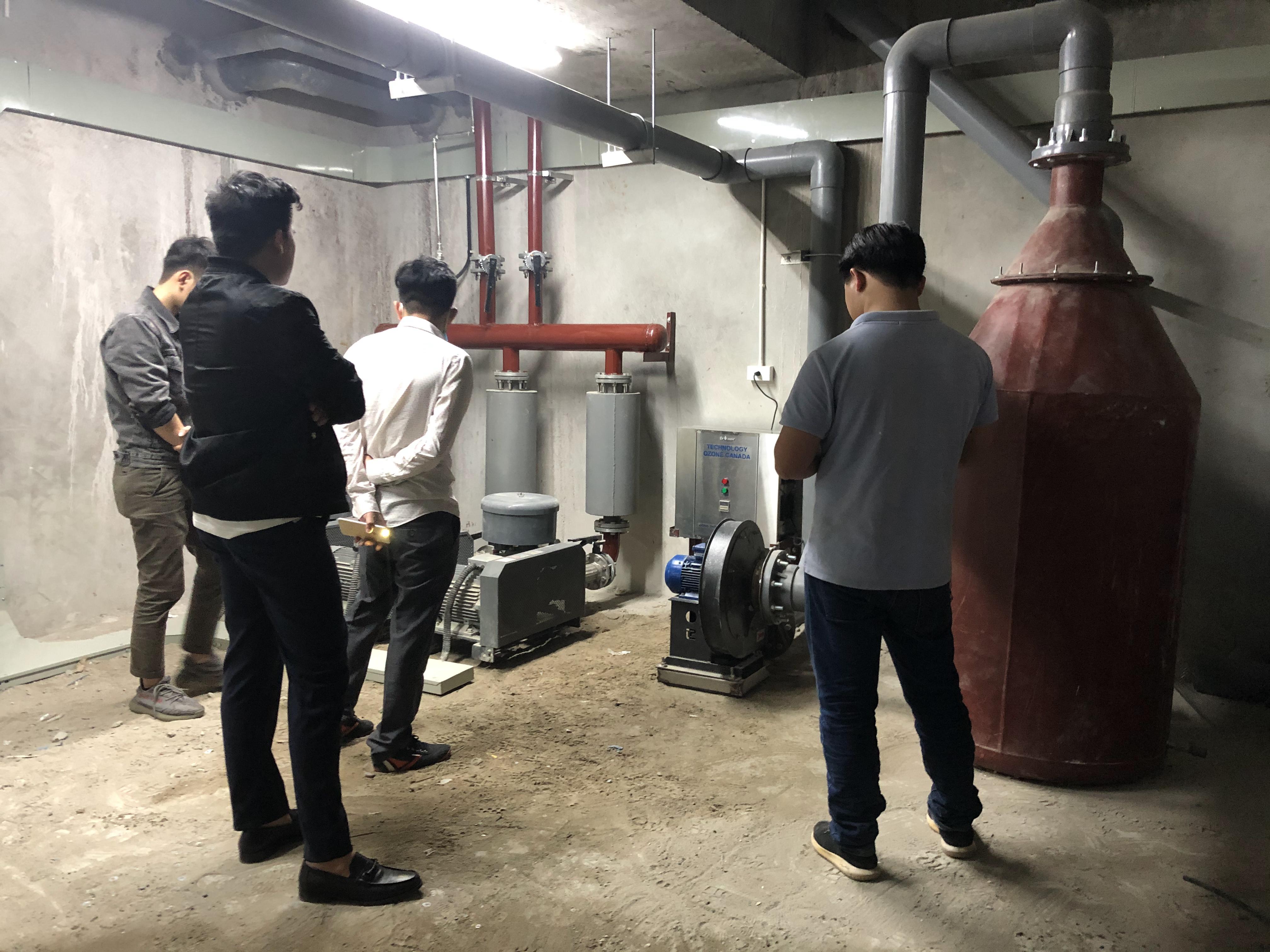  Hệ thống xử lý nước thải sinh hoạt tòa nhà, khu chung cư