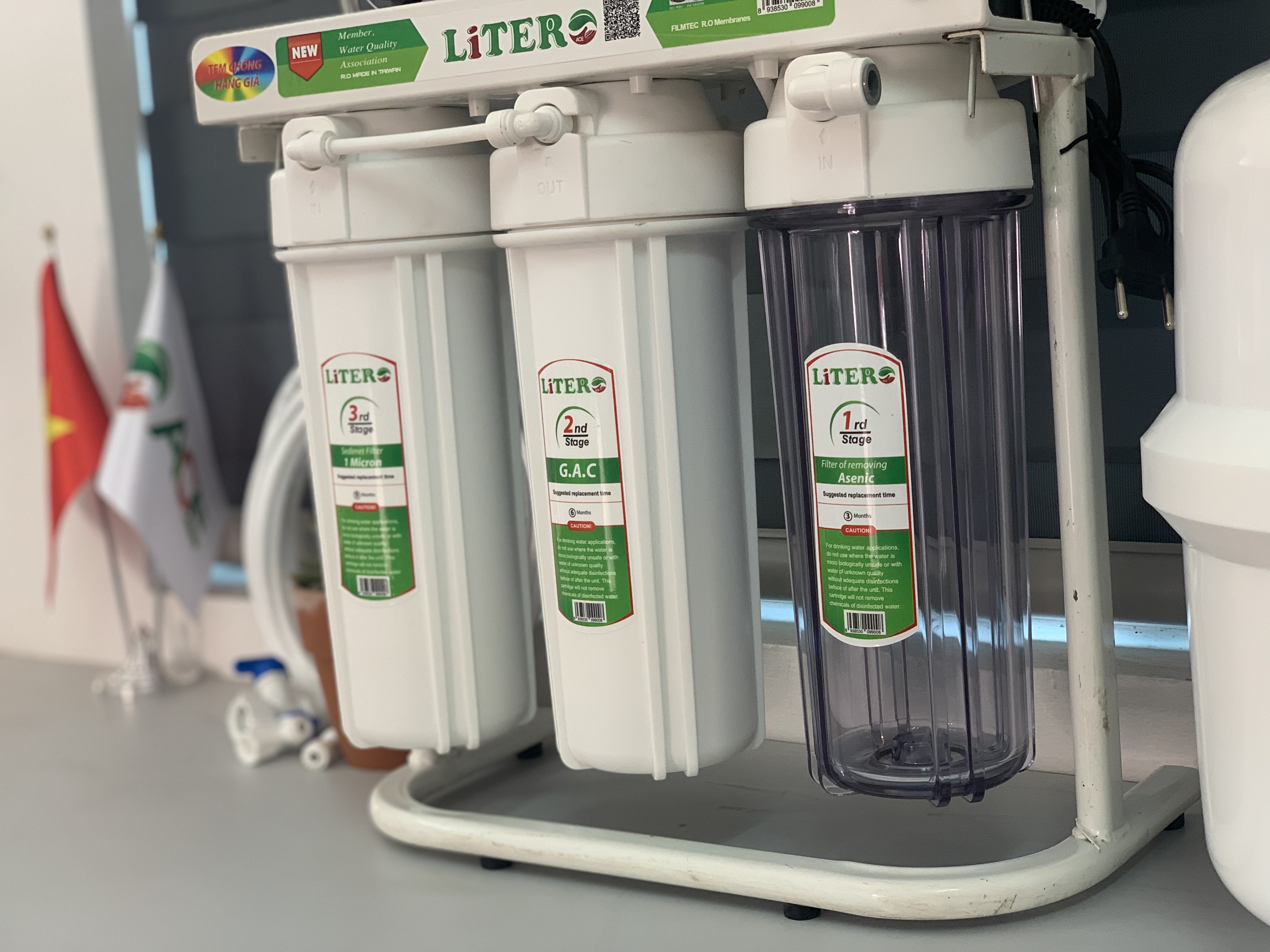 MÁY LỌC NƯỚC R.O LITERO 7 CẤP