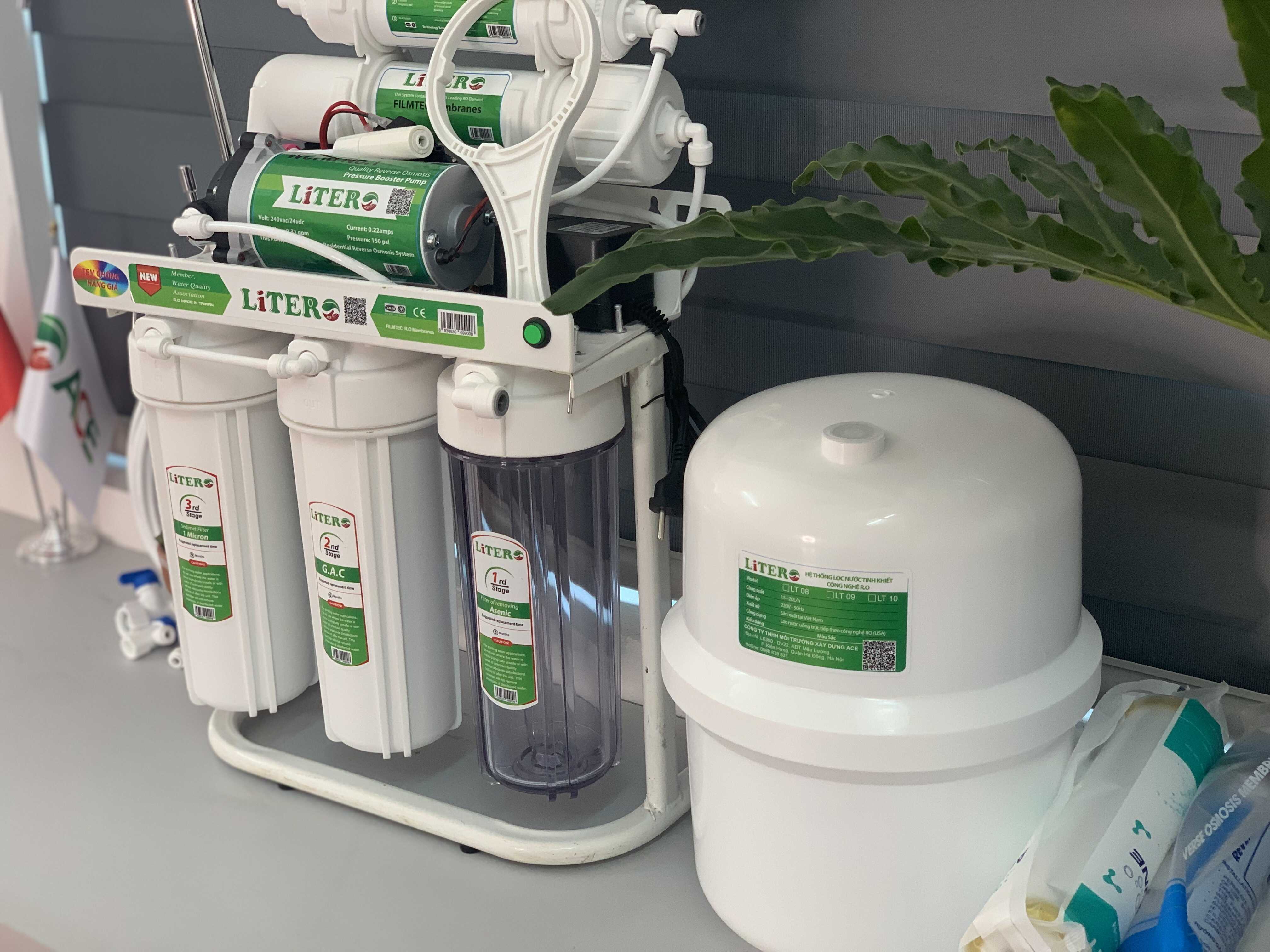 Máy lọc nước R.O Litero