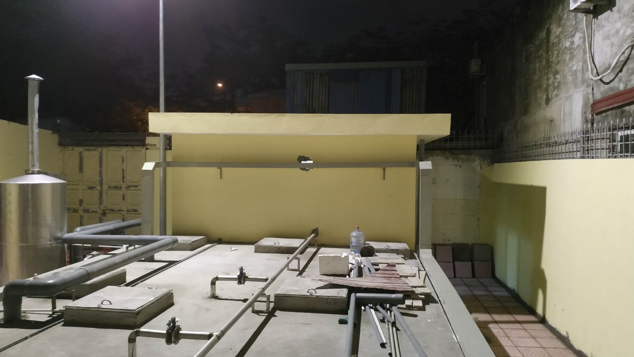 Hệ thống xử lý nước thải sinh hoạt 50m3/Ngày.đêm