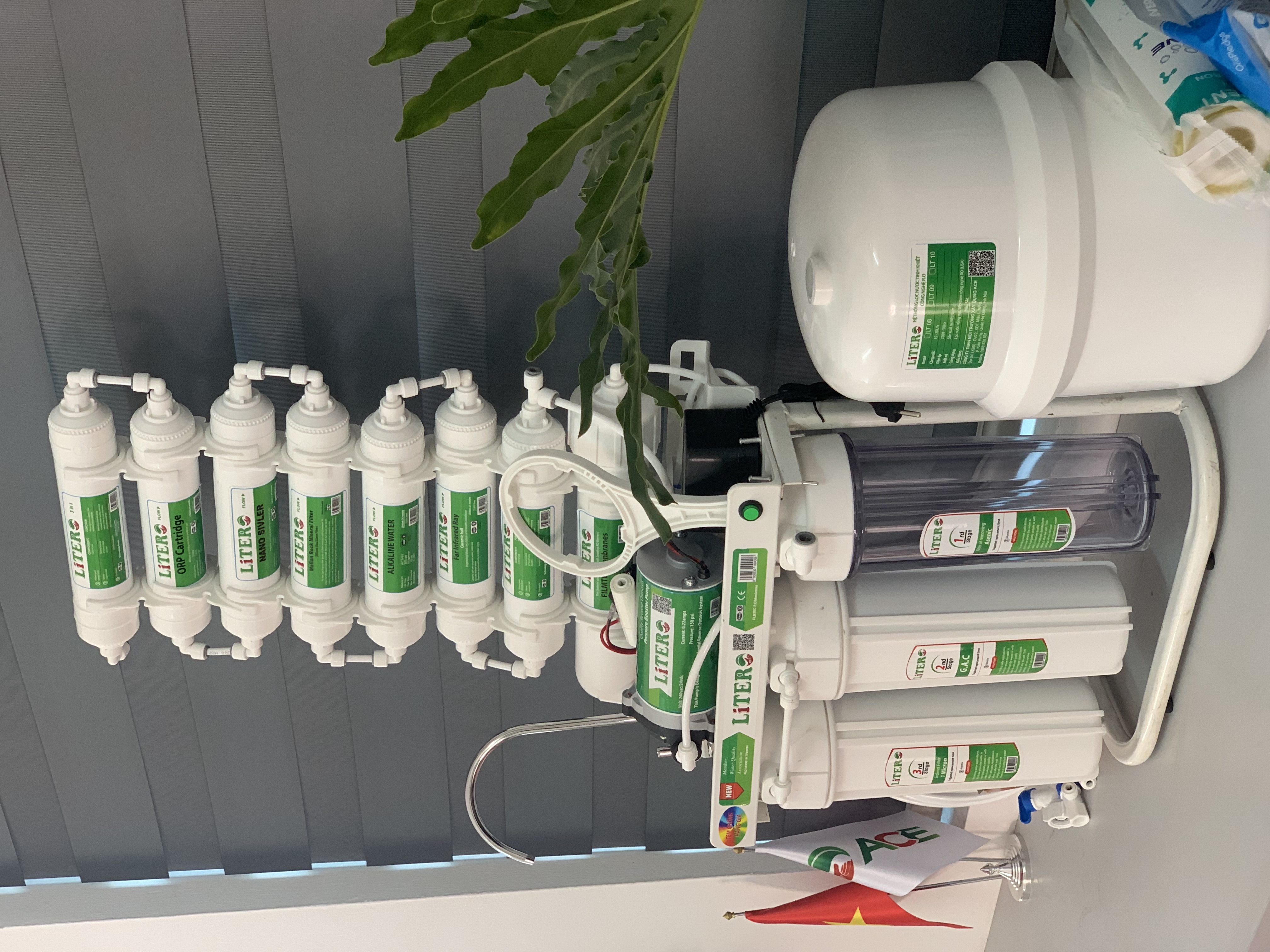 MÁY LỌC NƯỚC R.O LITERO 10 CẤP