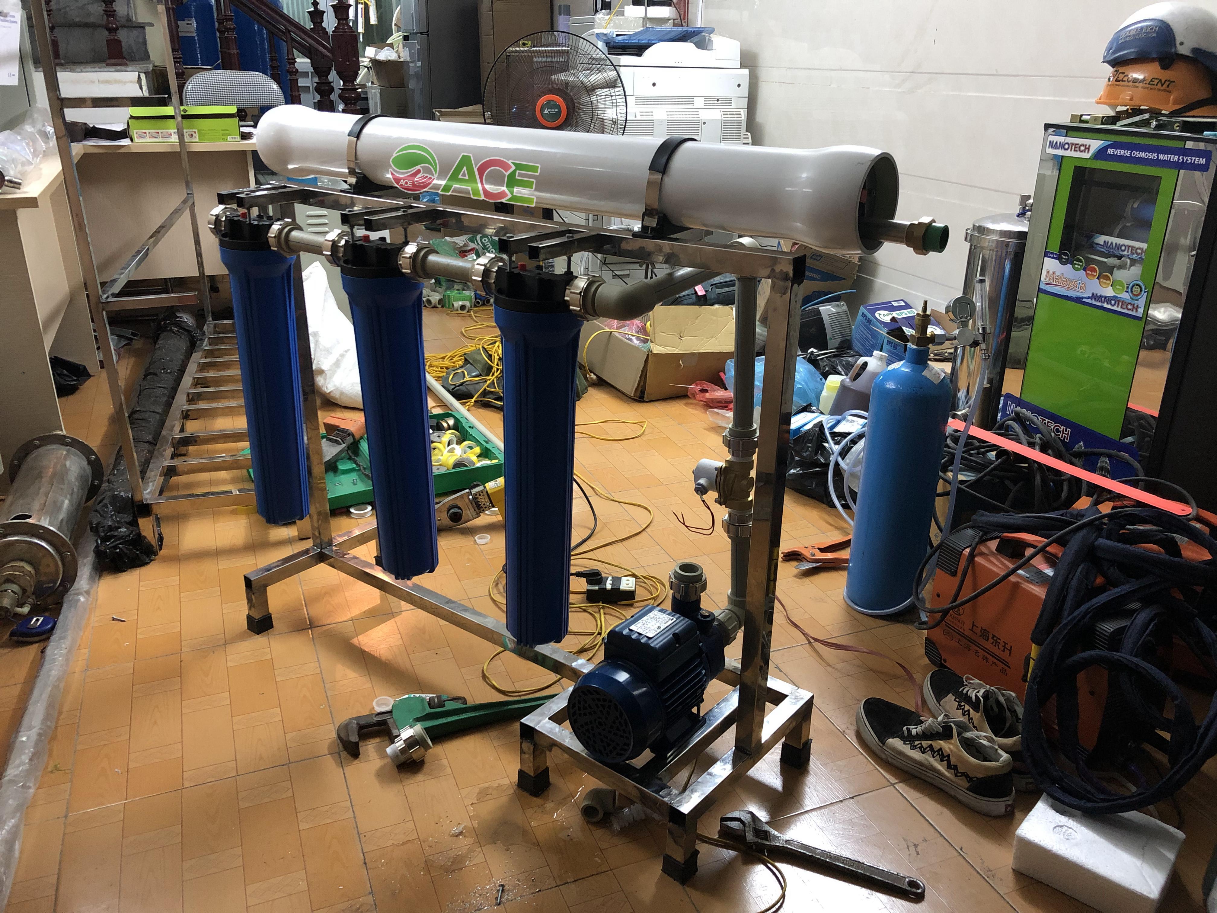  Hệ thống xử lý nước tinh khiết RO 1500l/h