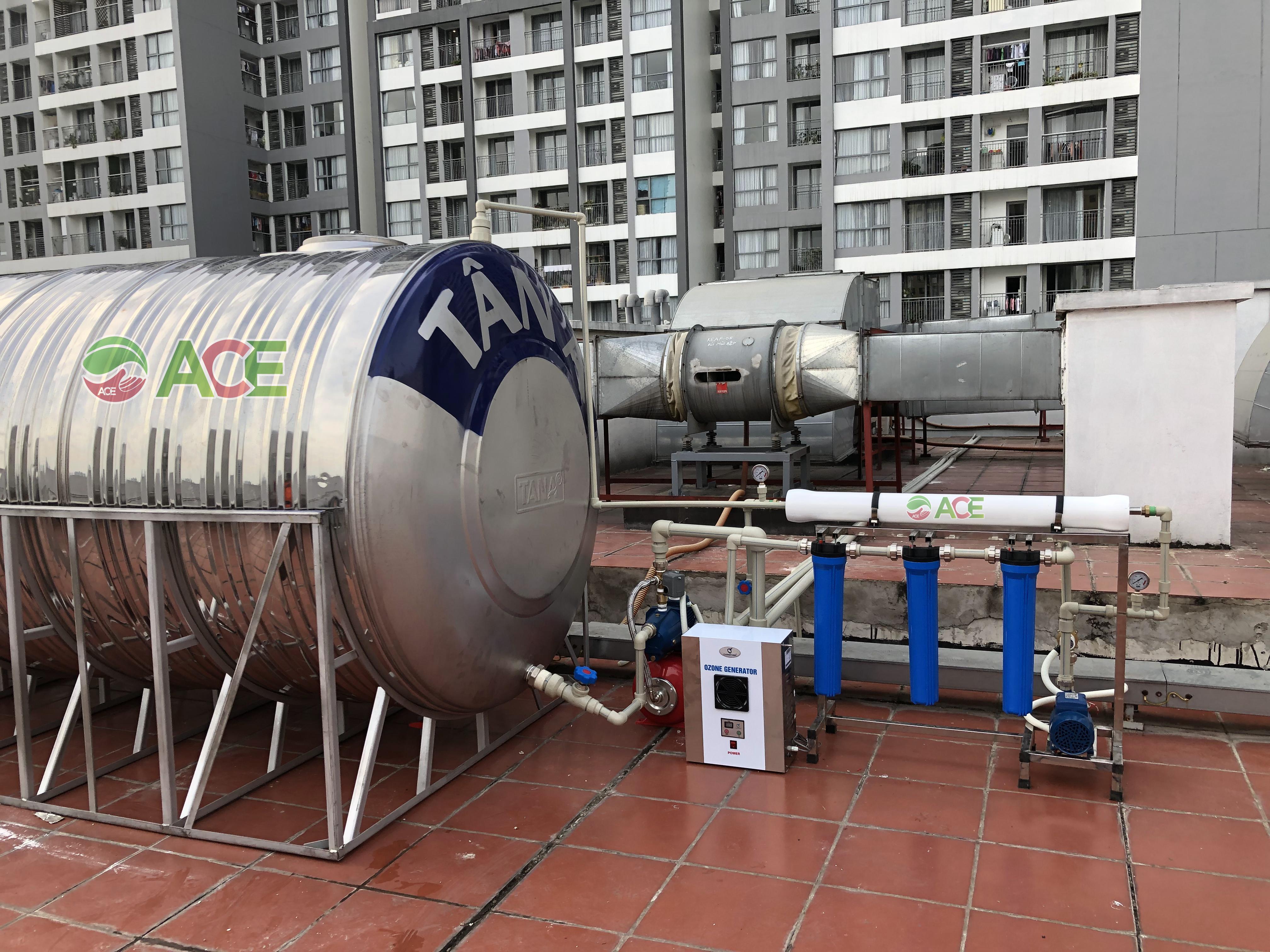  Hệ thống xử lý nước tinh khiết RO 1500l/h