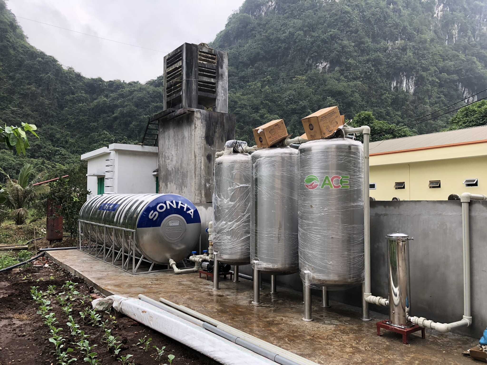 Hệ thống lọc nước sinh hoạt 2000l/h