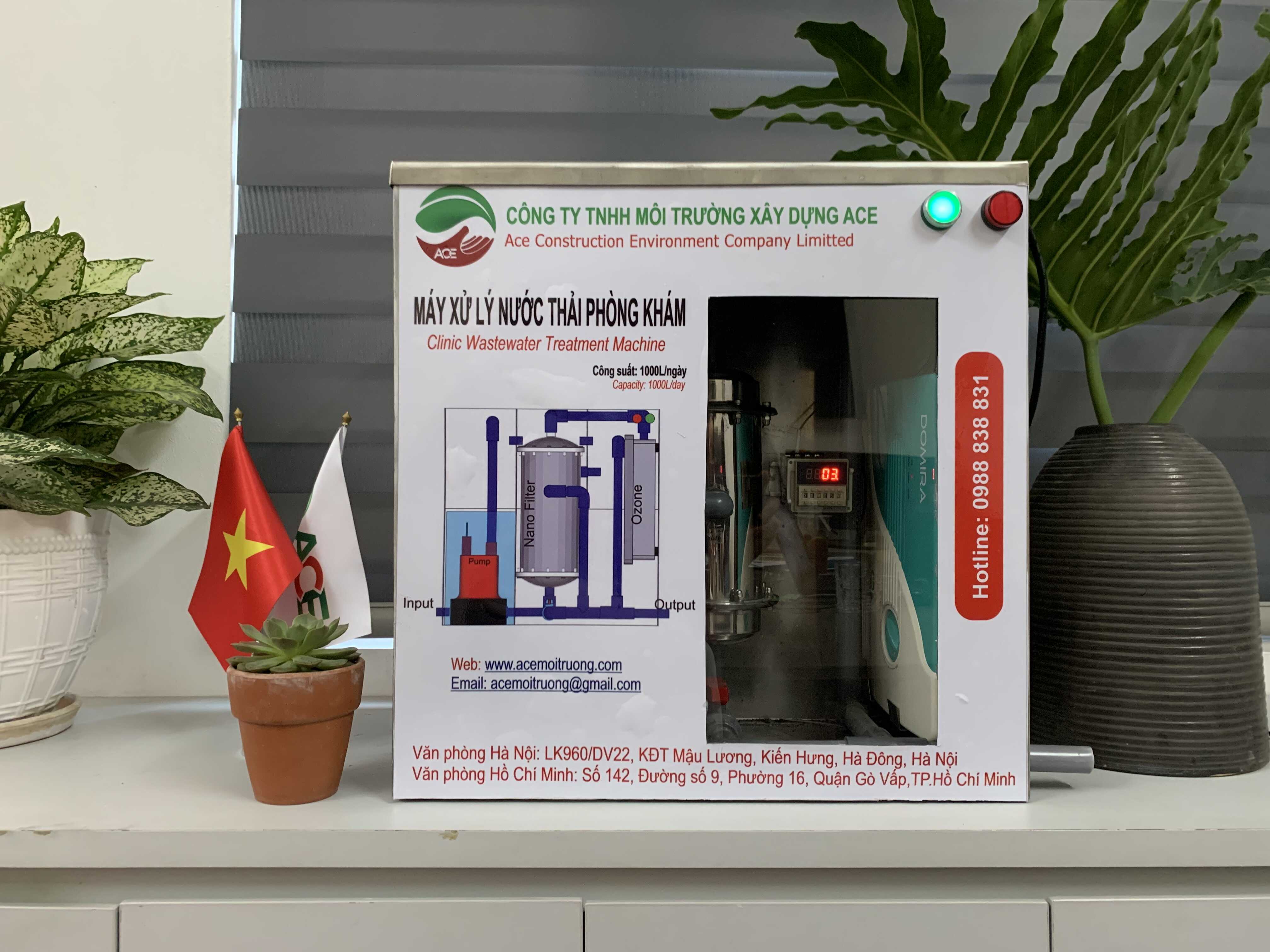 Hệ thống xử lý nước thải phòng khám đa khoa