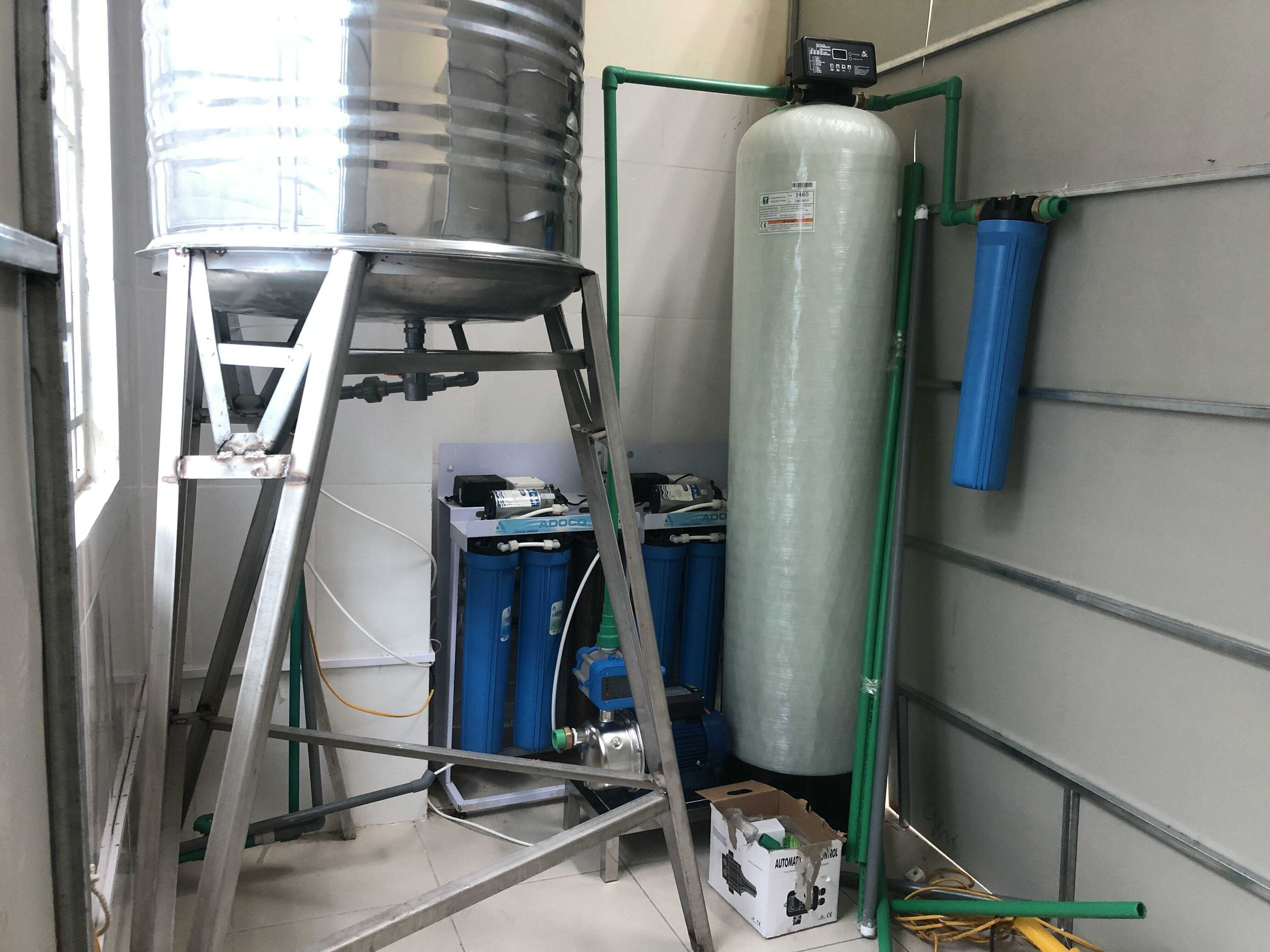  Hệ thống xử lý RO cho chế biến thực phẩm 7m3/h