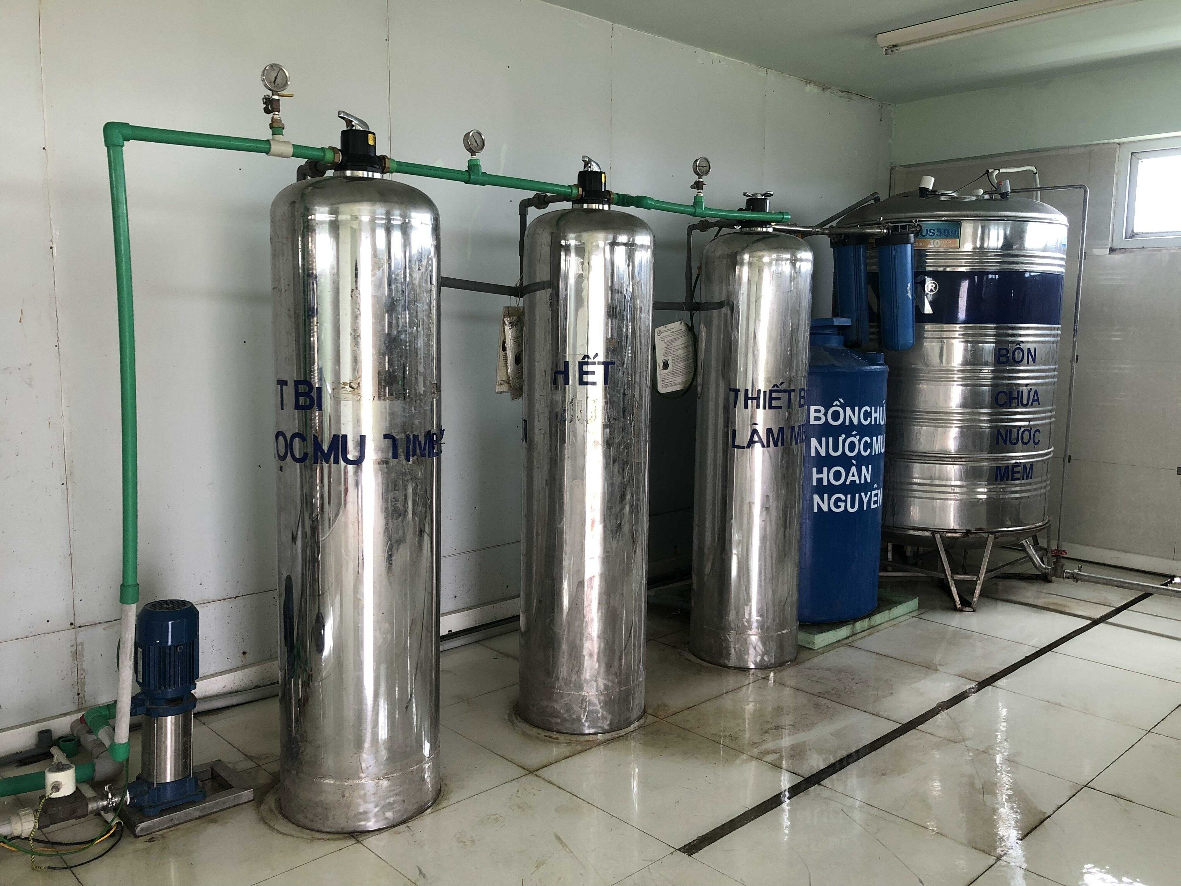  Hệ thống xử lý nước DI sản xuất thiết bị Y tế 500m3/h