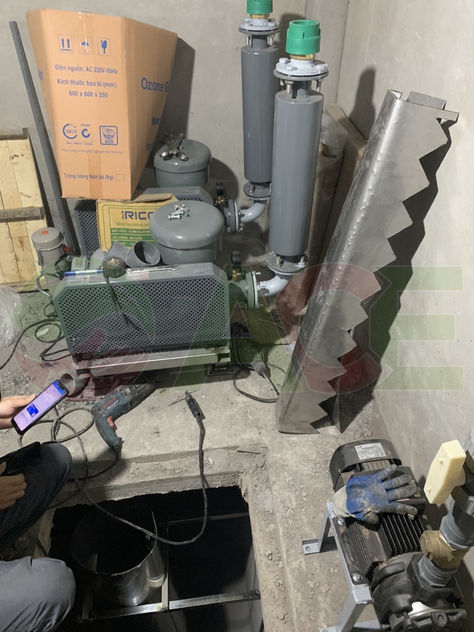 Khắc phục nước thải xi mạ có mùi hóa chất
