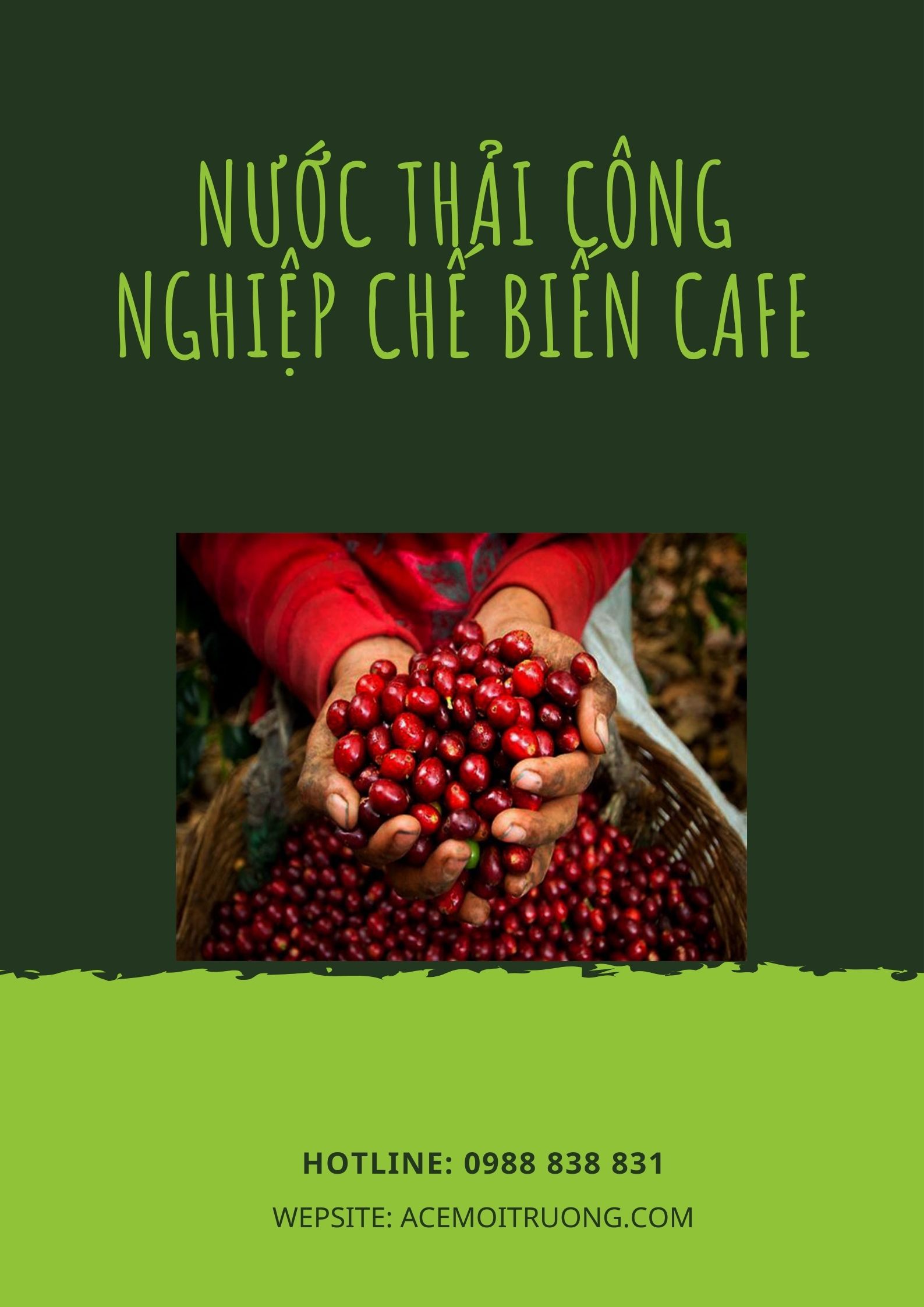 Xử Lý nước thải công nghiệp chế biến cafe