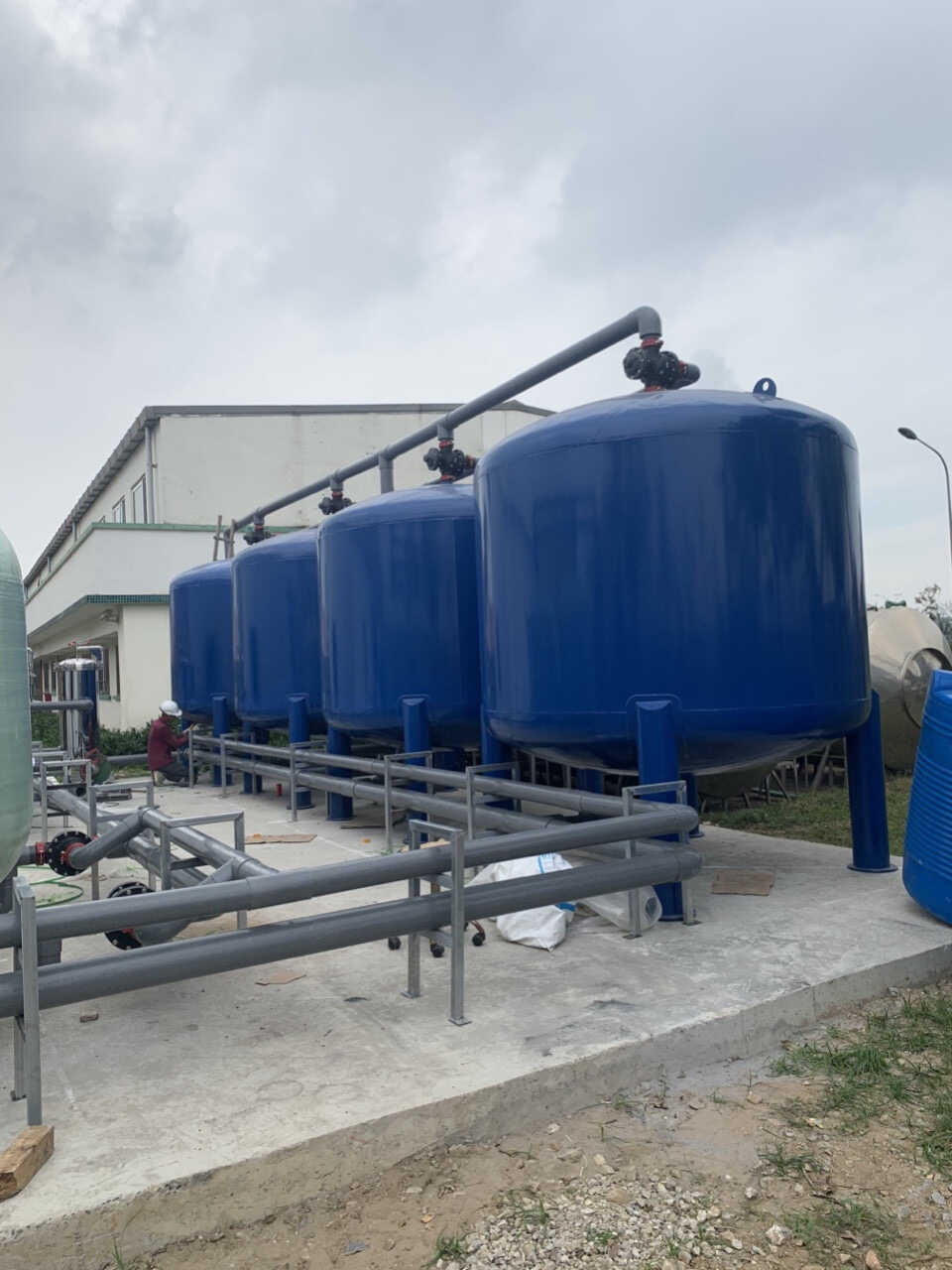 Hệ thống tiền xử lý nước cấp RO 30m3/h