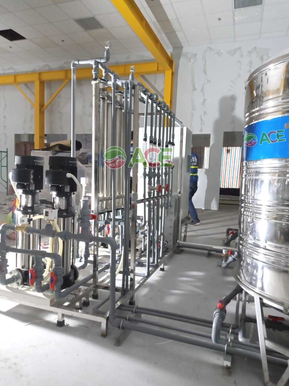 Hệ thống xử lý nước RO-DI 3000l/h