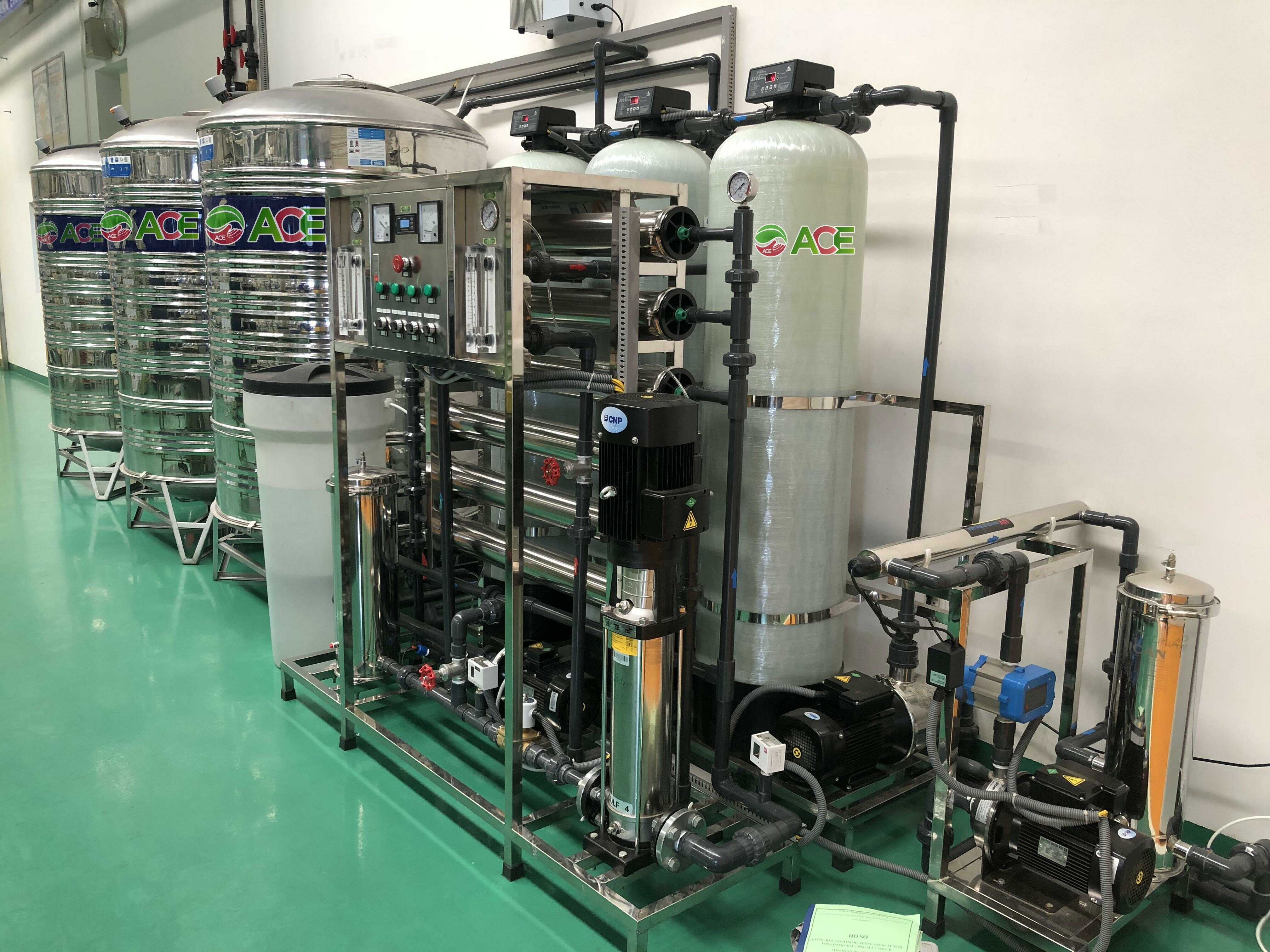  Hệ thống xử lý nước EDI 1000 l/h