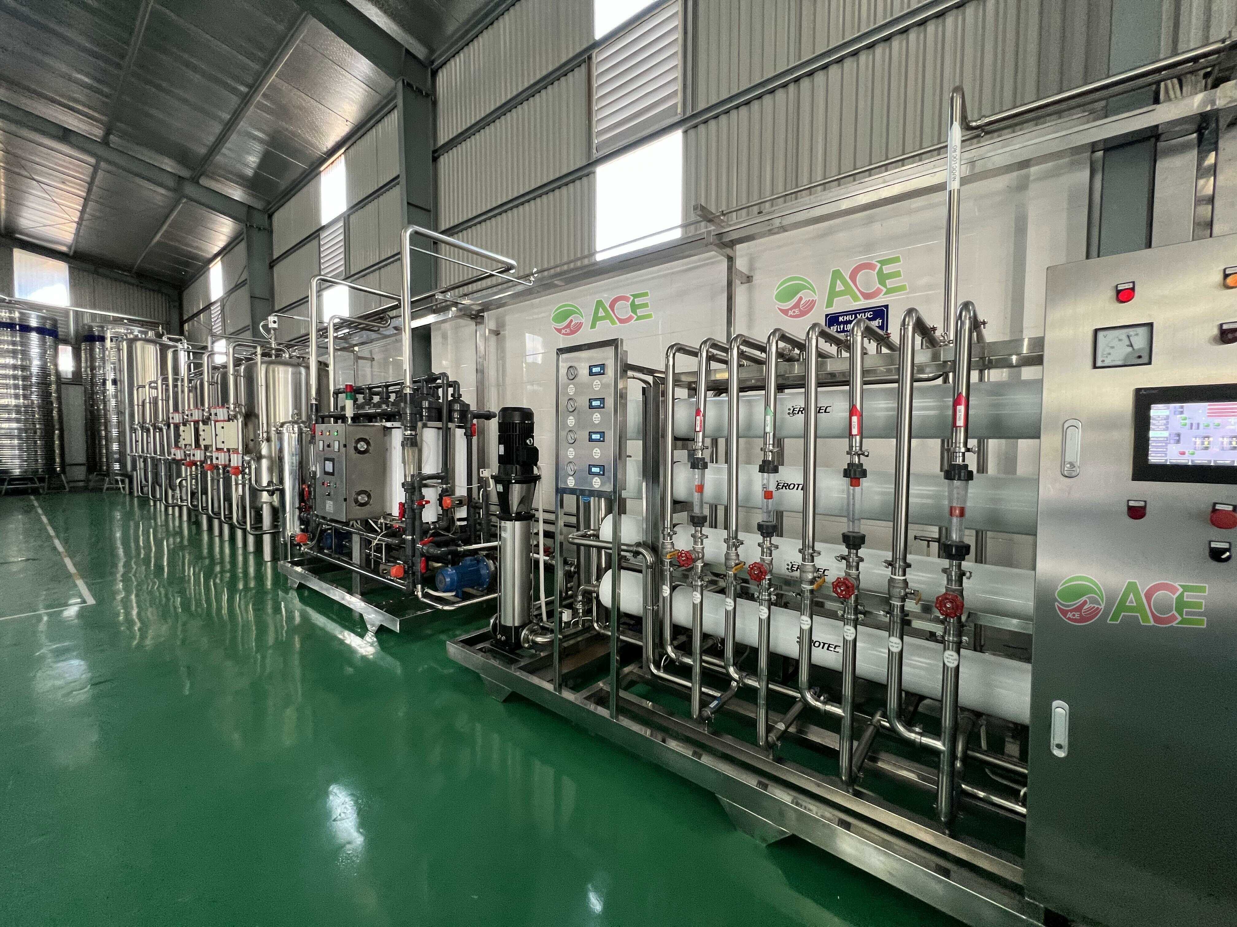 Hệ thống lọc nước RO tinh khiết RO 12000l/h