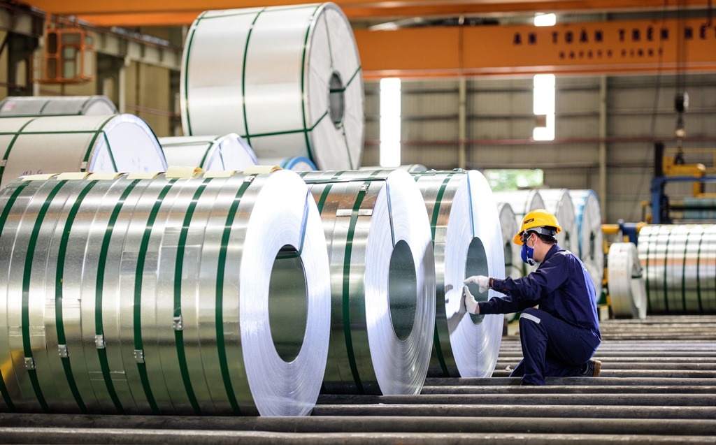 Hệ thống xử lý nước thải sản xuất tôn thép công suất: 144 m3/ngày.đêm