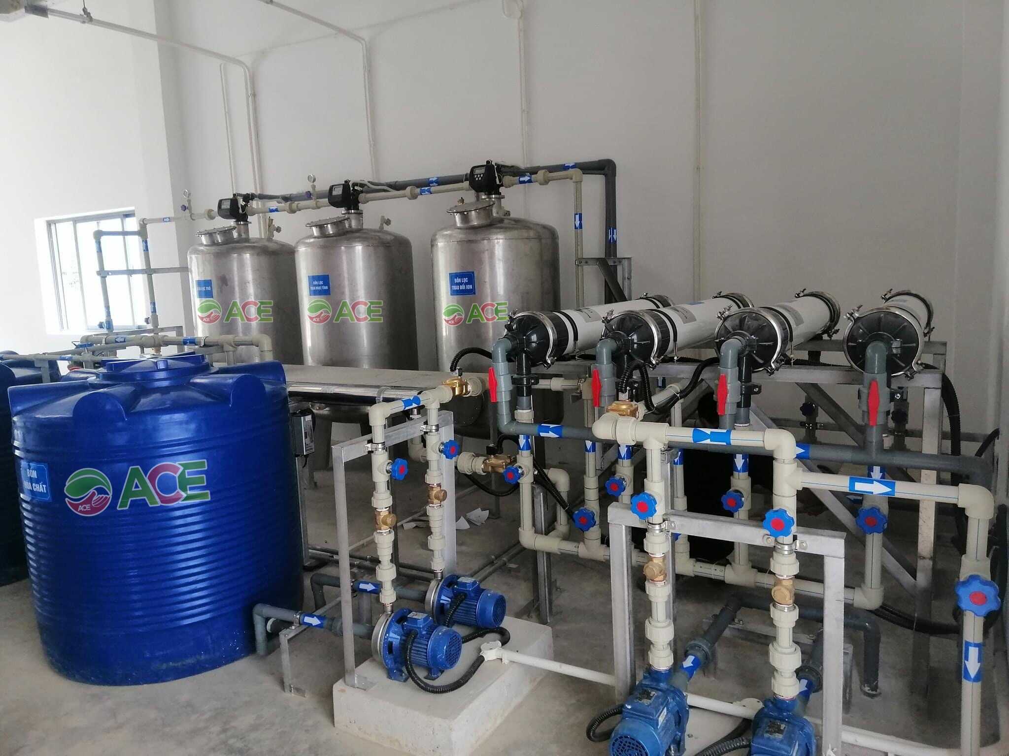 Hệ thống lọc UF công nghiệp