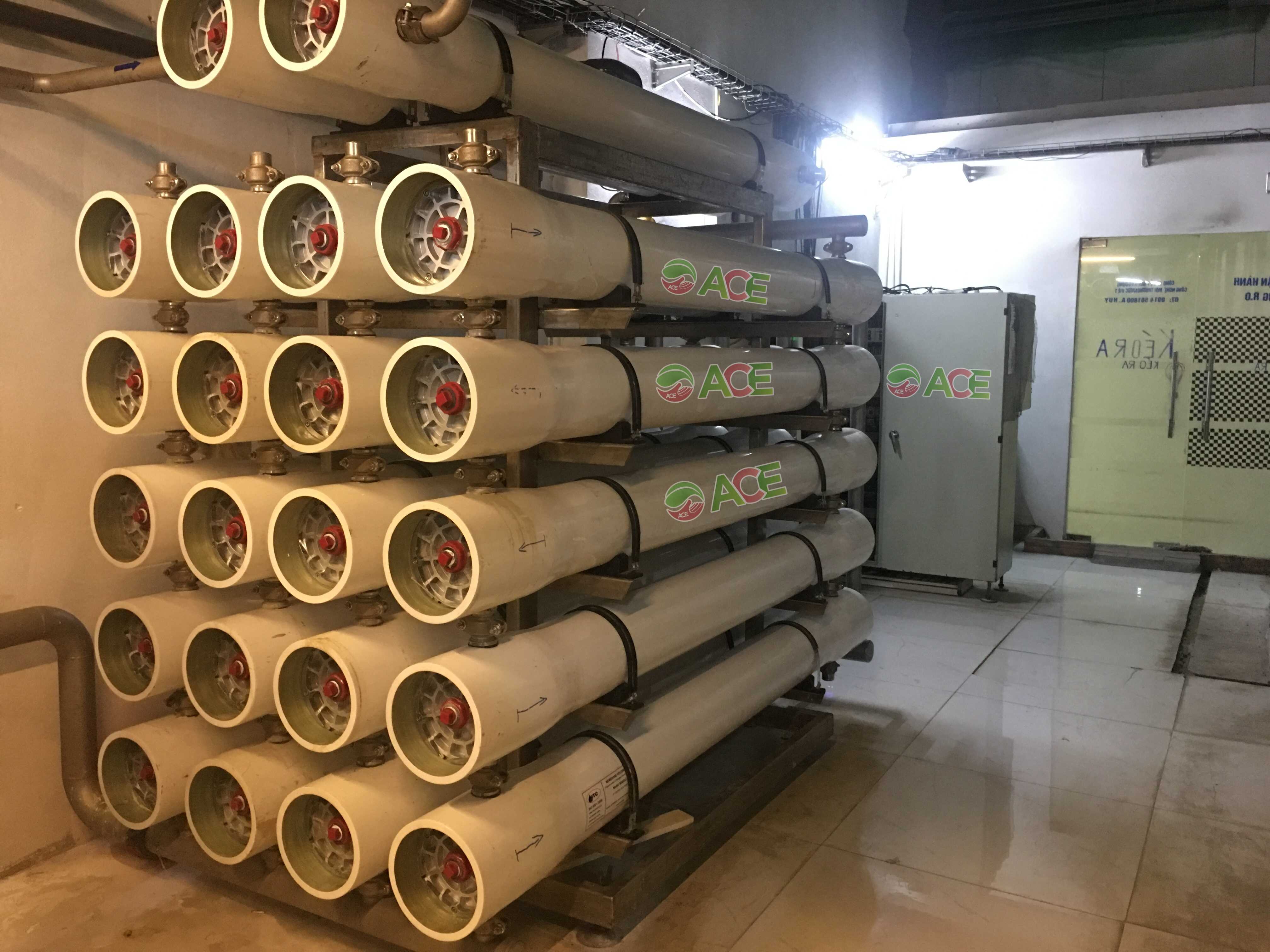  Hệ thống xử lý nước RO cho nhà ăn 1500l/h