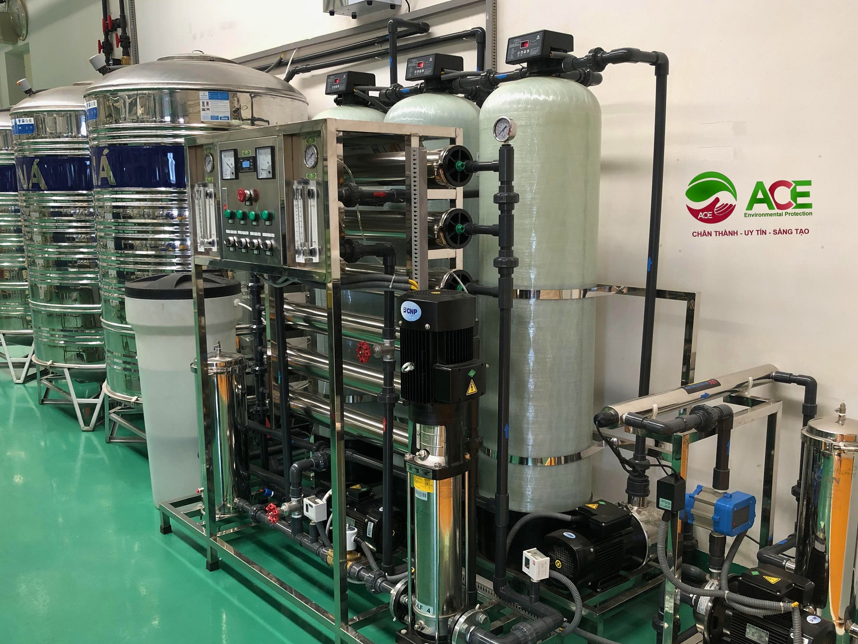 Công nghệ RO cải tiến cho nước khoáng