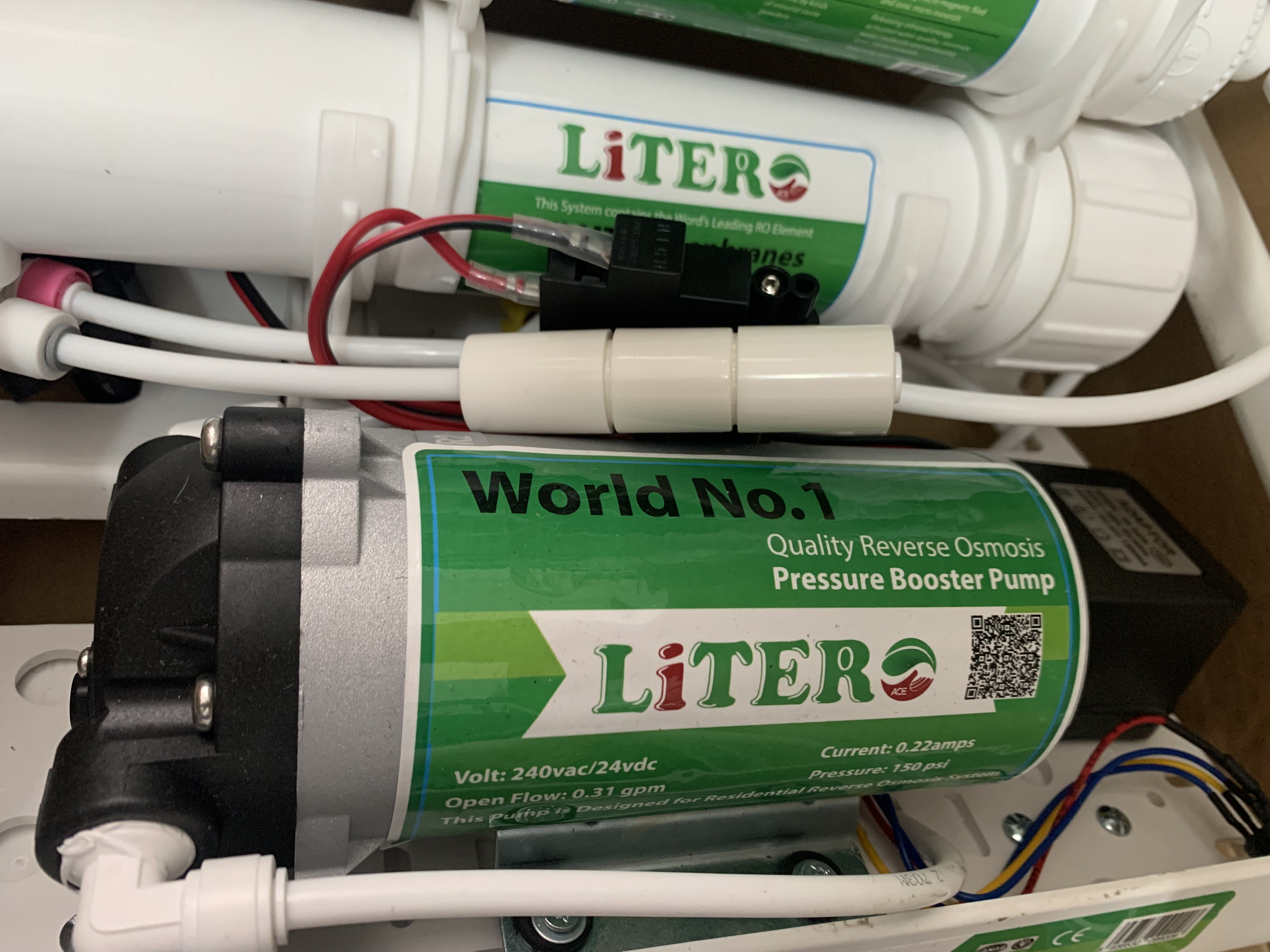BƠM 24V MÁY LỌC NƯỚC LITERO