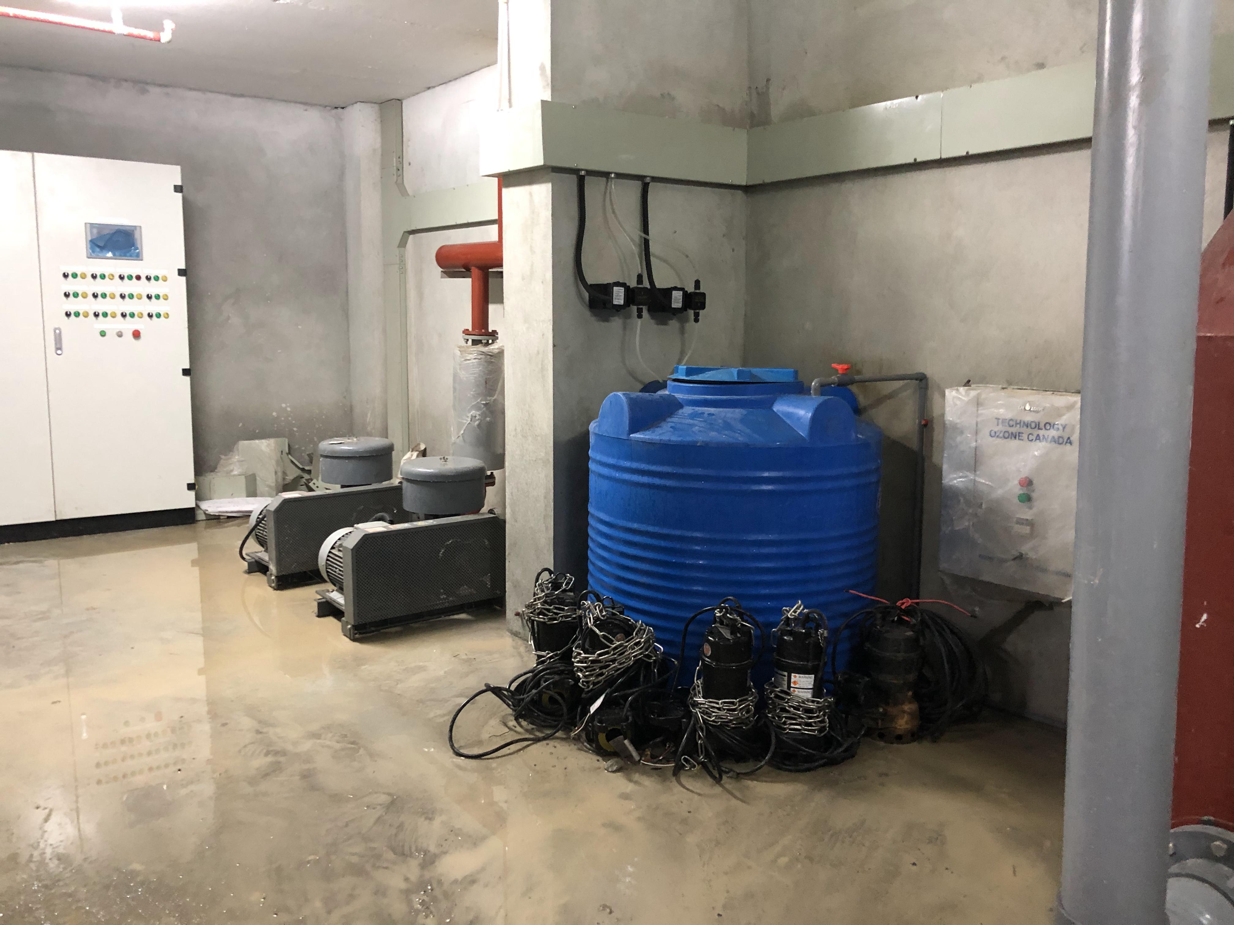 HỆ THỐNG XỬ LÝ NƯỚC THẢI CHUNG CƯ, TÒA NHÀ