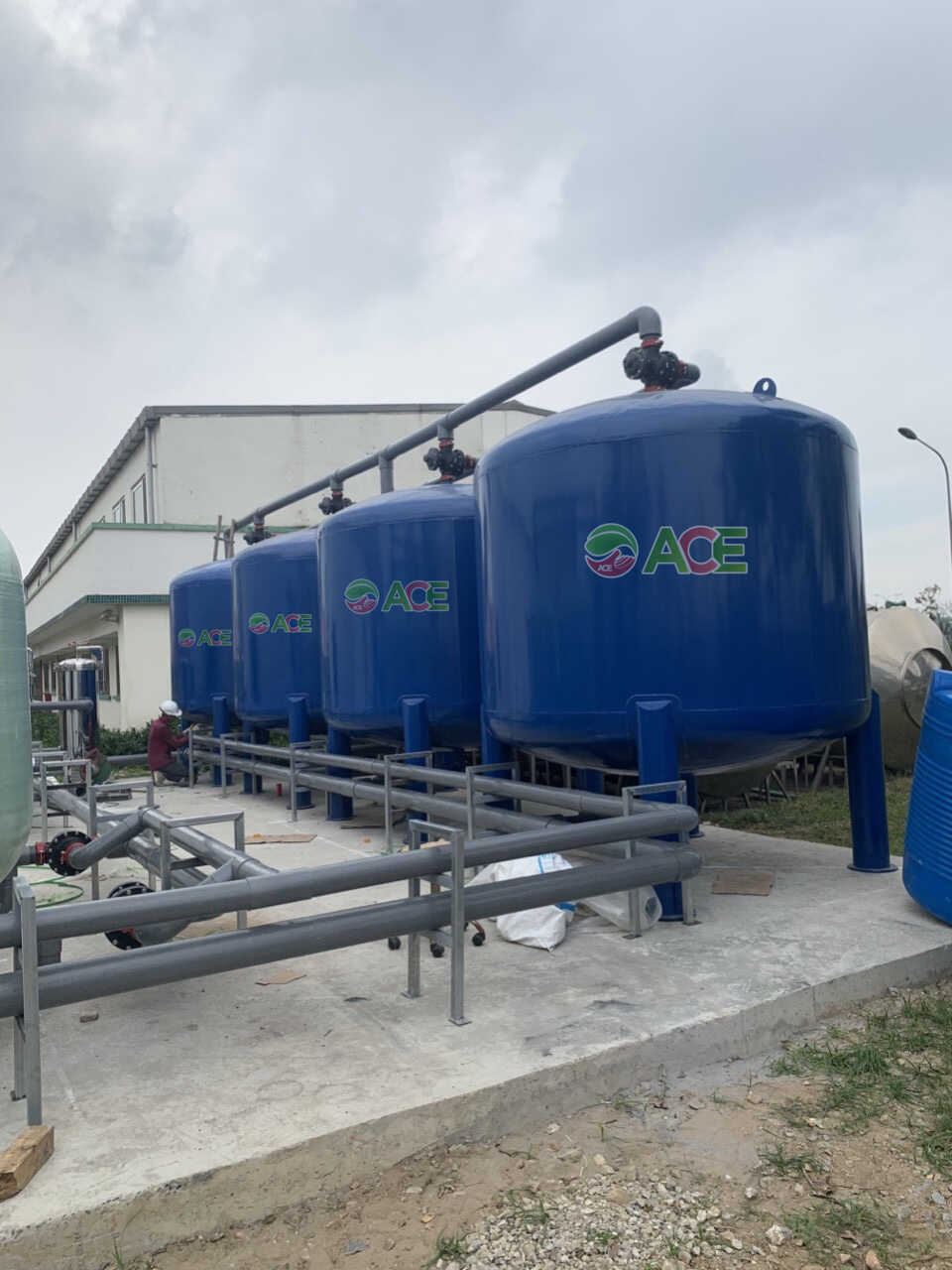 Hệ thống lọc tổng UF 10m3/h