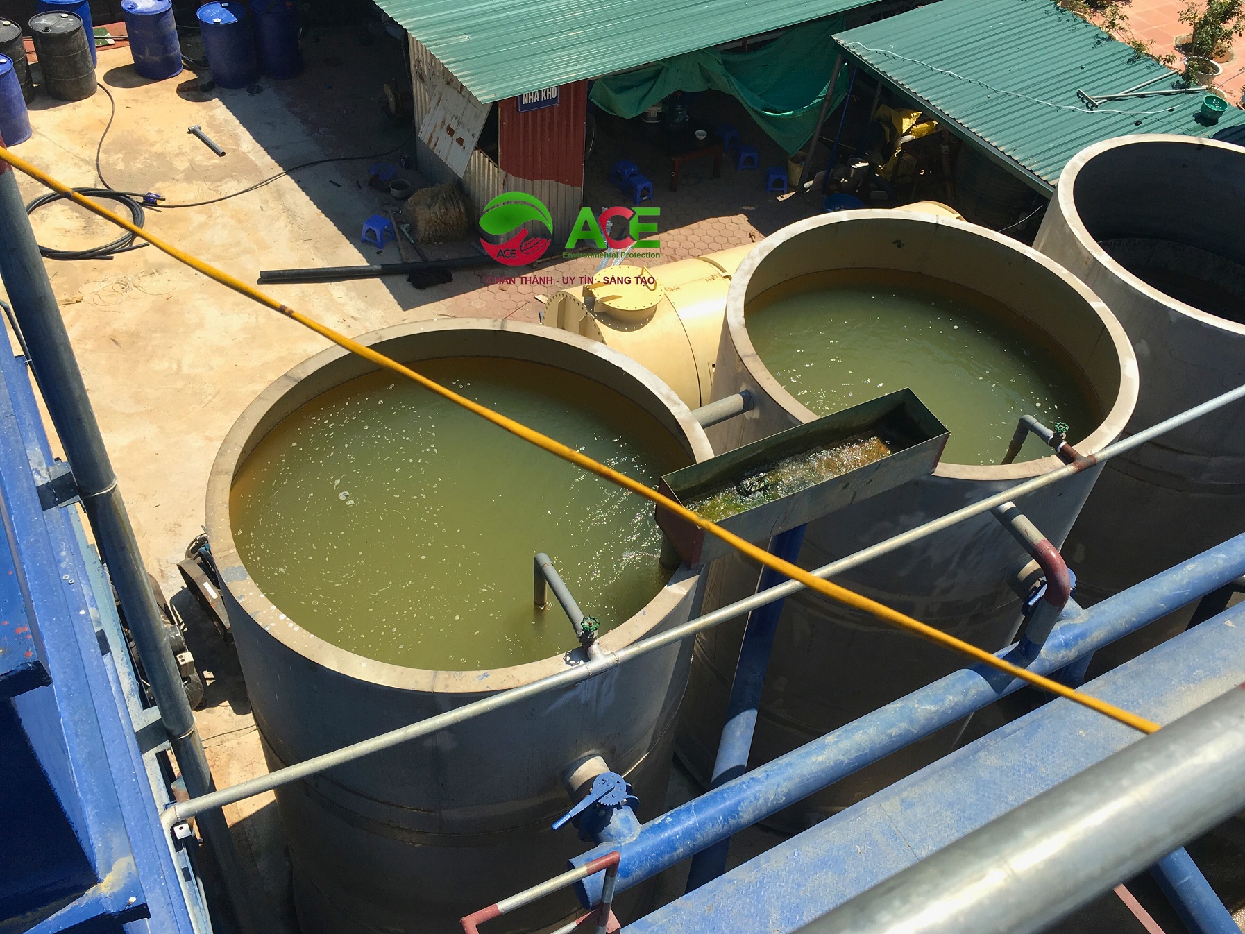  Xử lý nước giếng khoan bị đục tại nông thôn