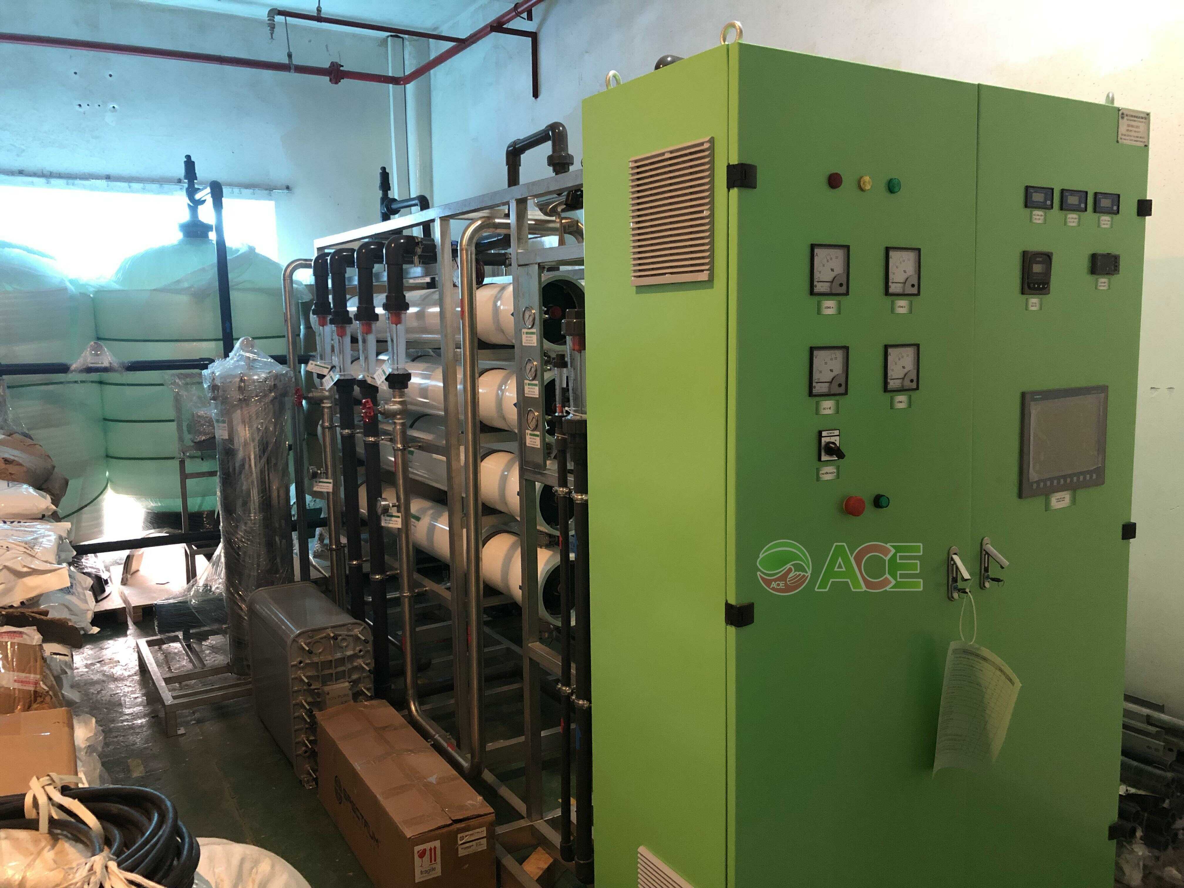  Hệ thống xử lý nước cấp công suất 10m3/h