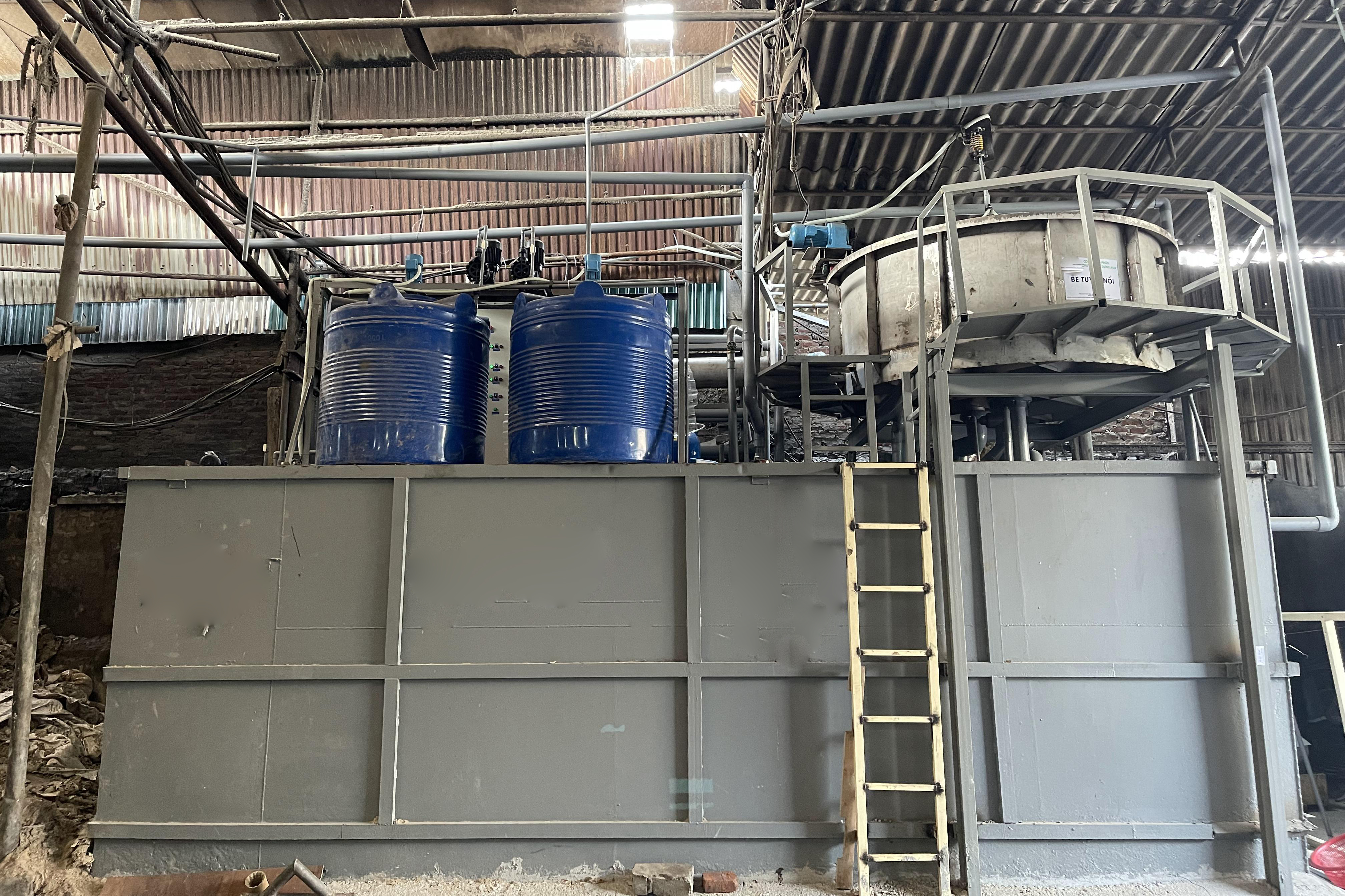  Bể tuyển nổi công suất 15m3/h